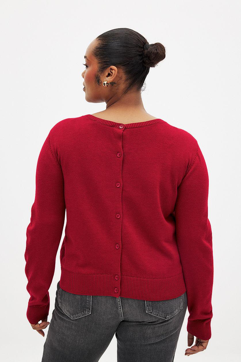 Knitted Button Detail Cardigan Product Image