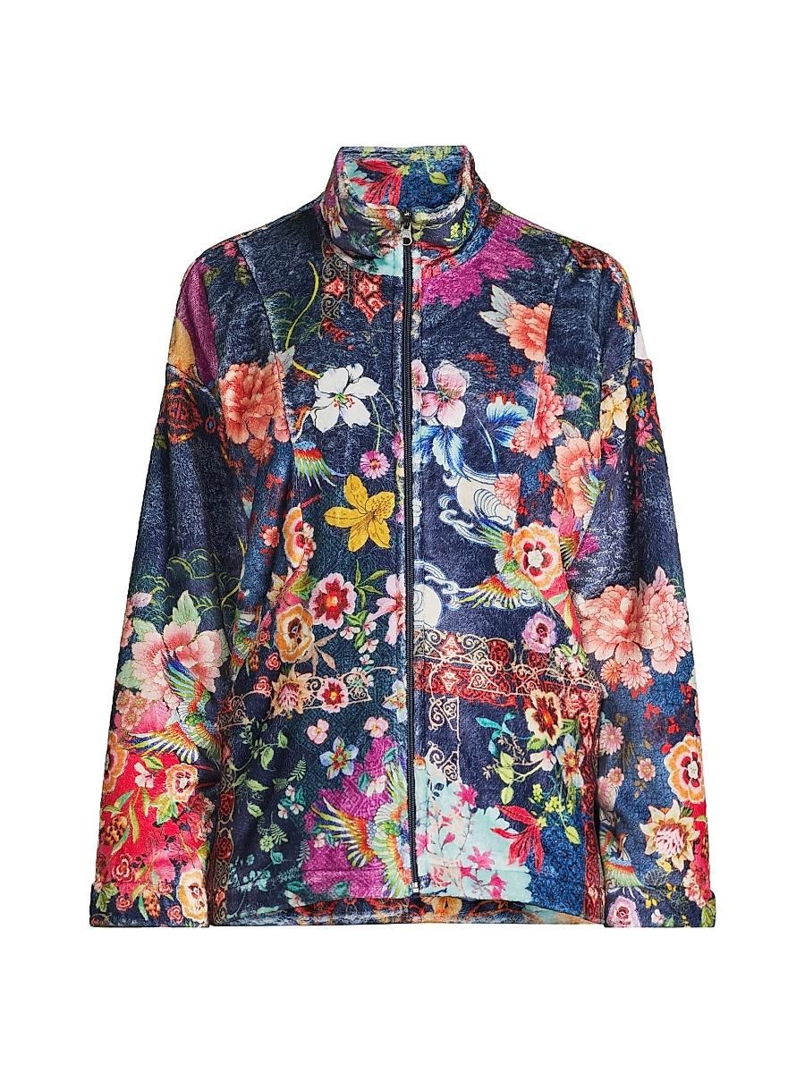 Womens Joan Zip Sherpa Jacket Product Image