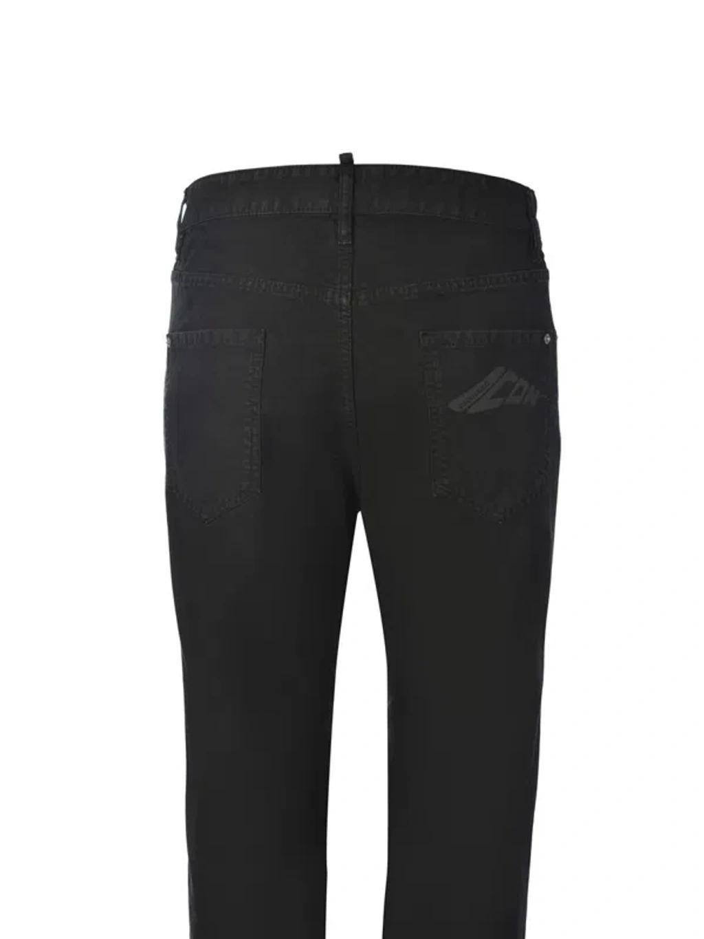 DSQUARED2 Cool Guy Mid-rise Skinny Jeans In Black Product Image