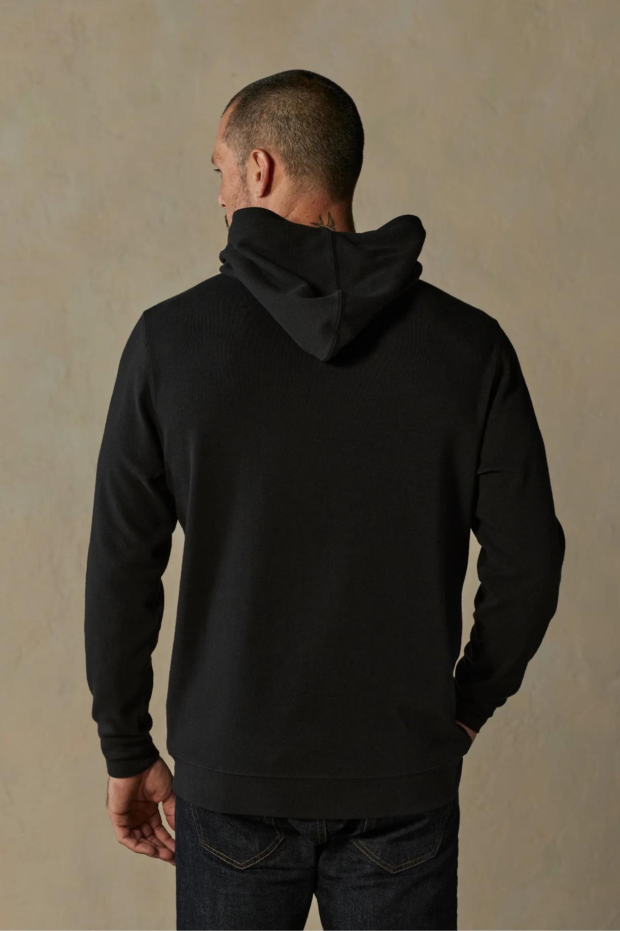 Puremeso Essential Hoodie- Black Product Image