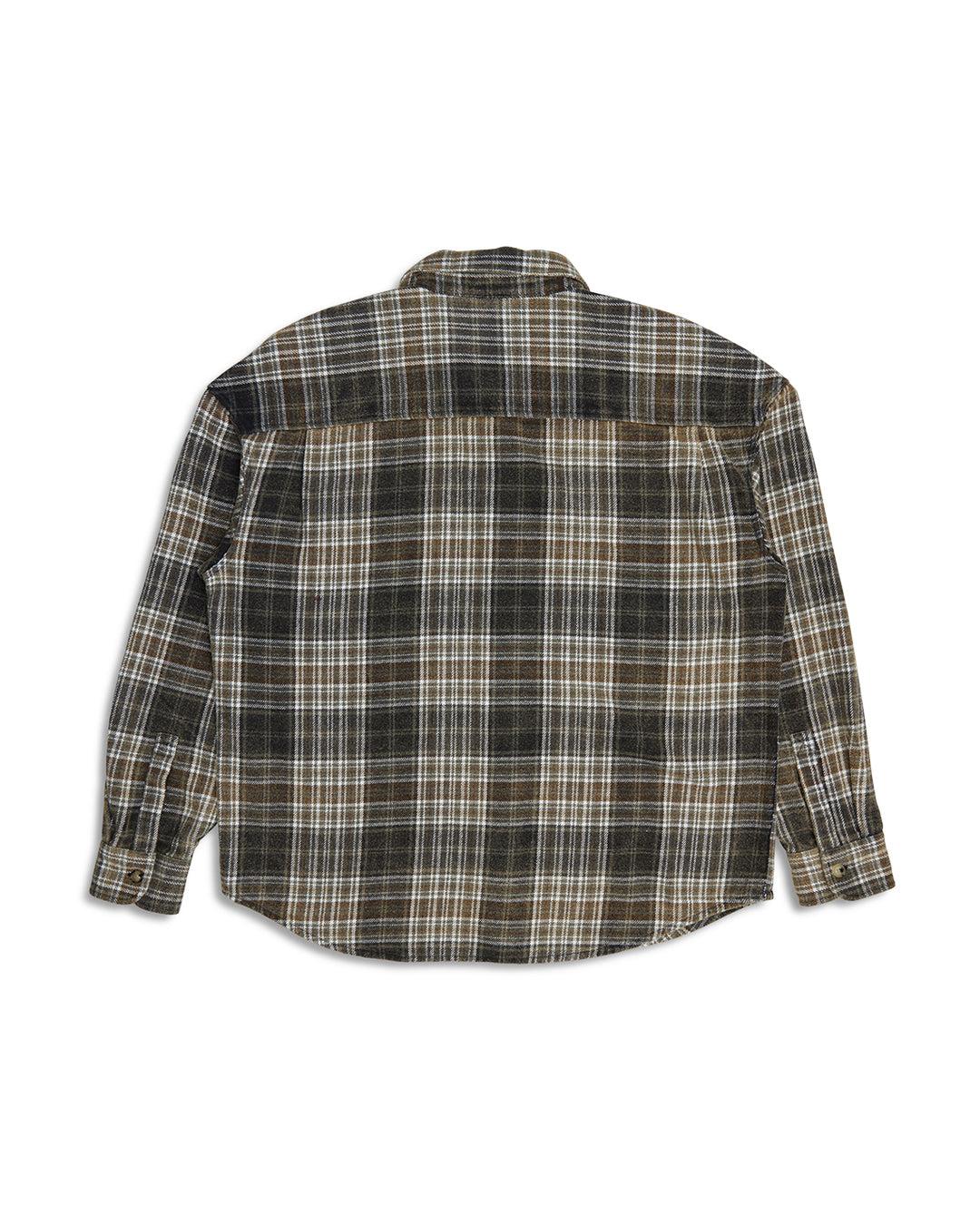 Vacay Check Shirt - Grey Check Product Image