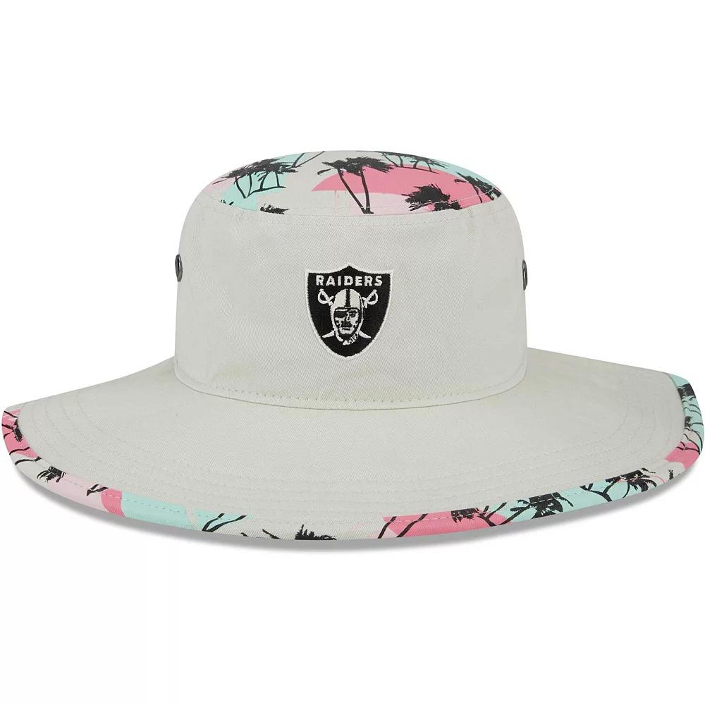 Men's New Era Khaki Las Vegas Raiders Retro Beachin' Bucket Hat, Lvr Beig K Product Image