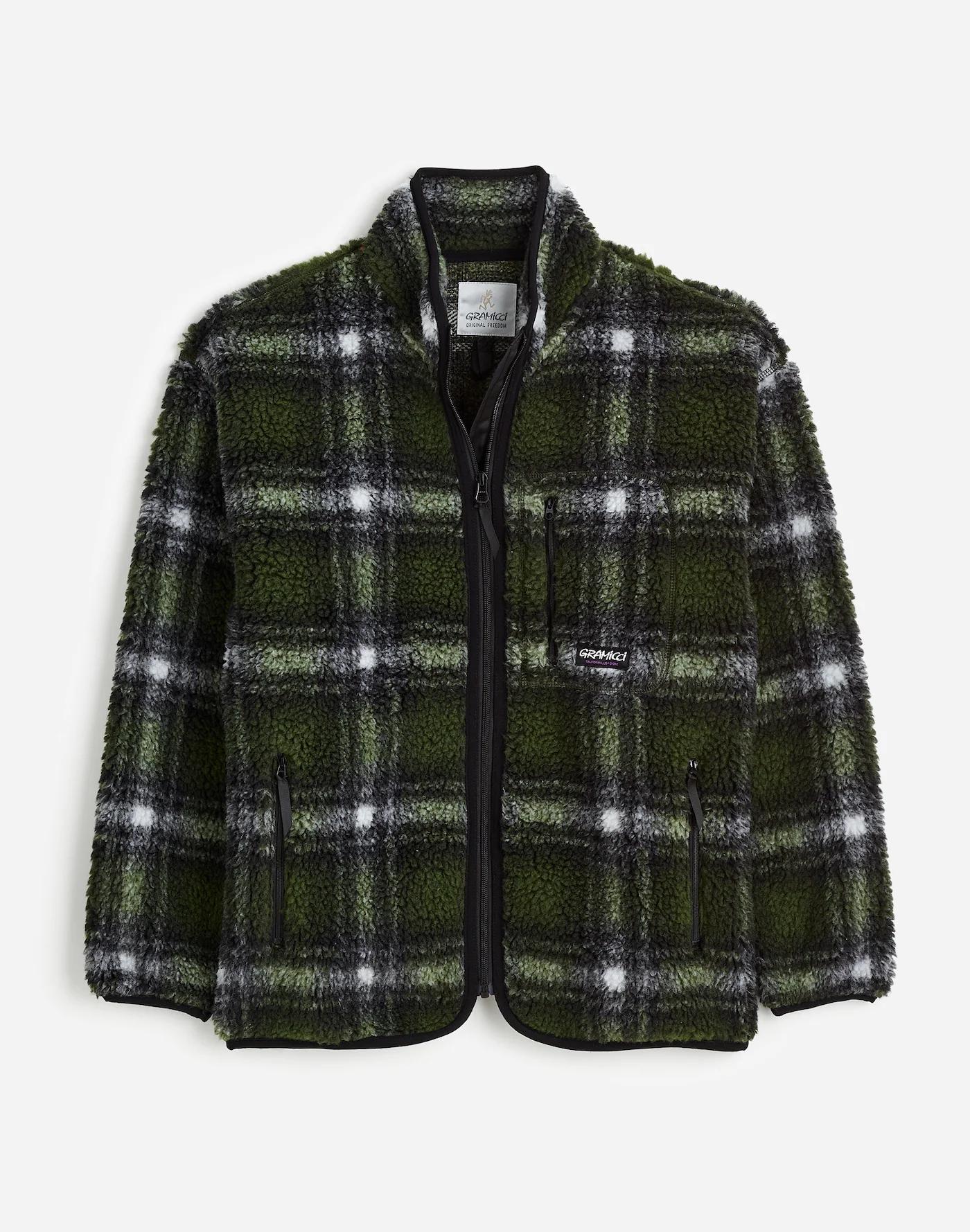 Gramicci® Shadow Plaid Sherpa Jacket Product Image