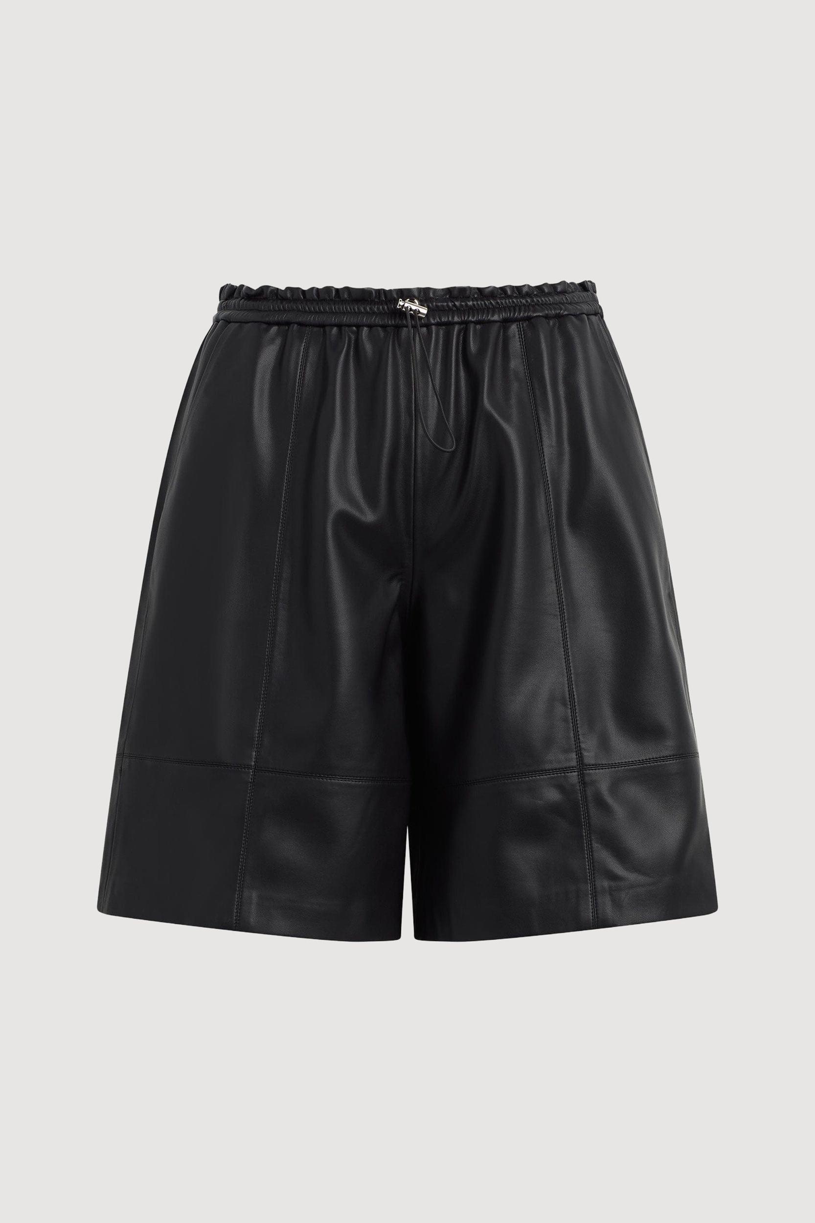 Liat Vegan Leather Bermuda Short Product Image