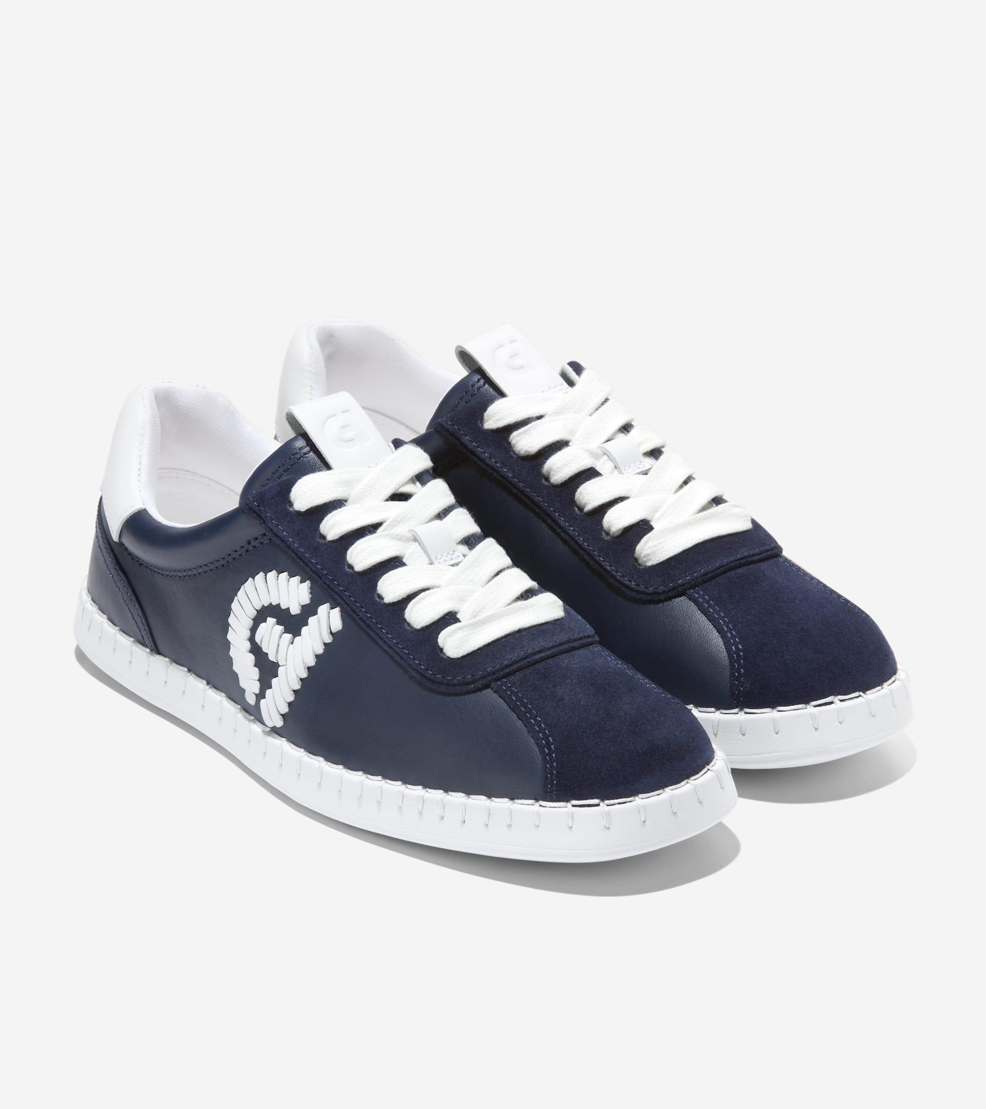Women's Grandprø Acelia Sneakers in Navy | Cole Haan Product Image