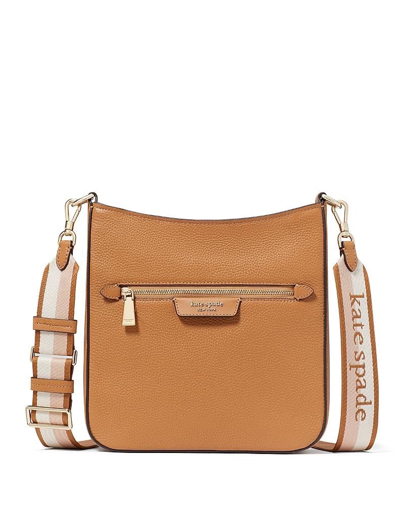 kate spade new york Hudson Pebbled Leather Messenger Crossbody Product Image