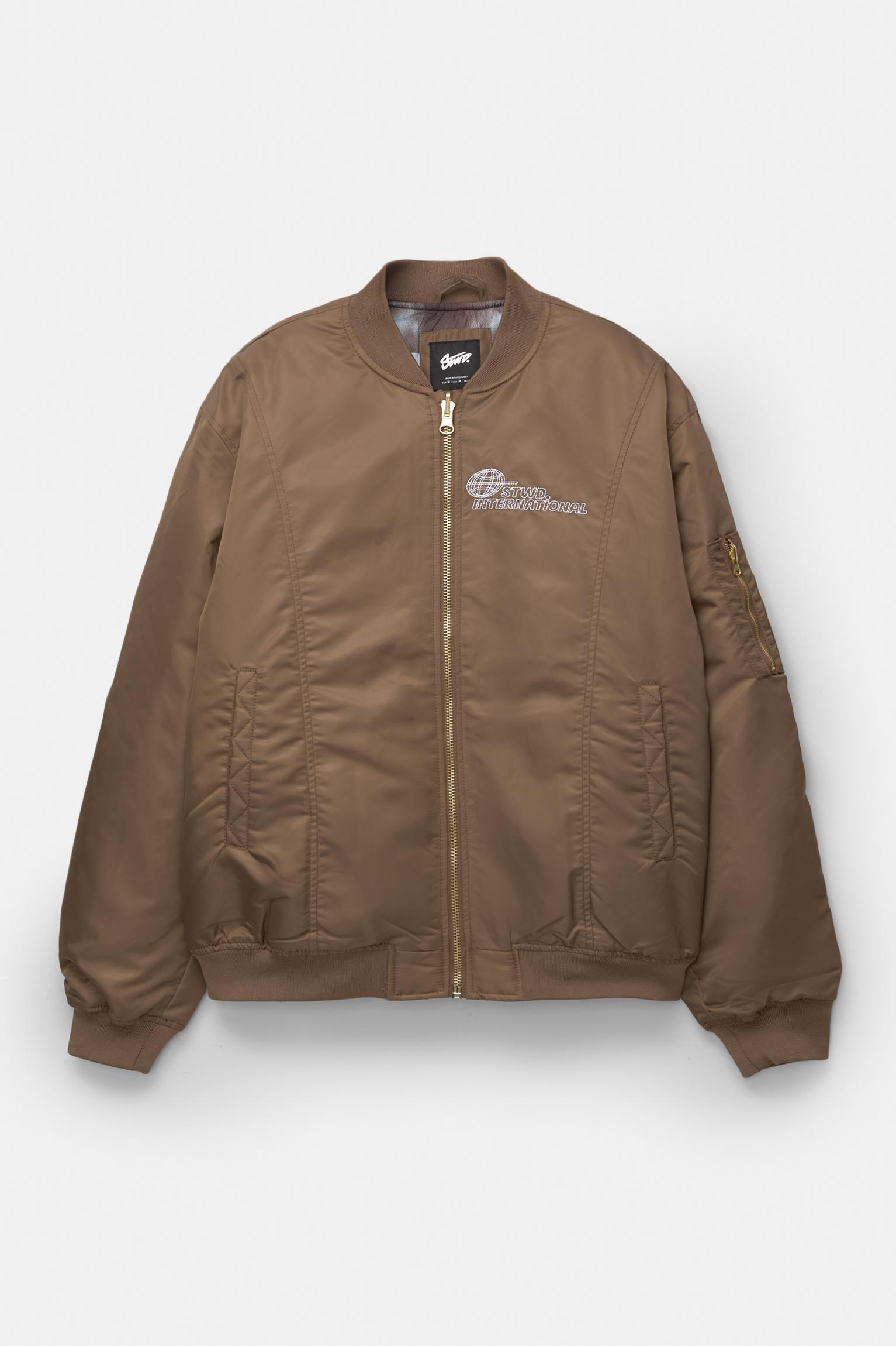 STWD embroidered bomber jacket Product Image