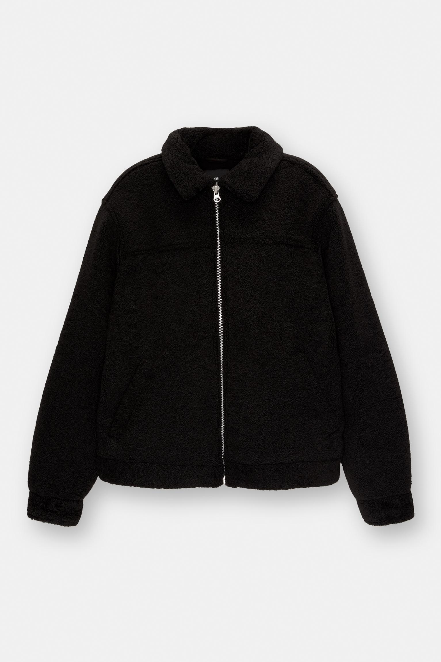 Faux shearling jacket Product Image