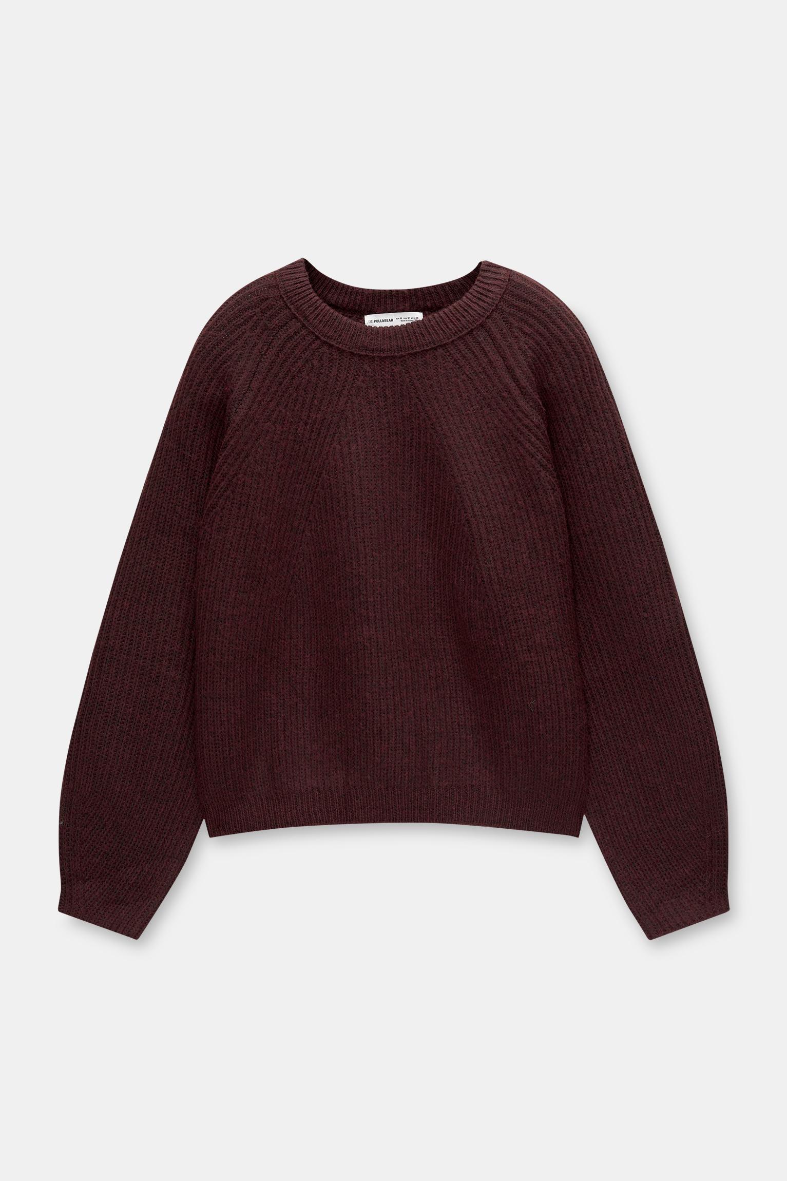 Soft purl knit sweater Product Image