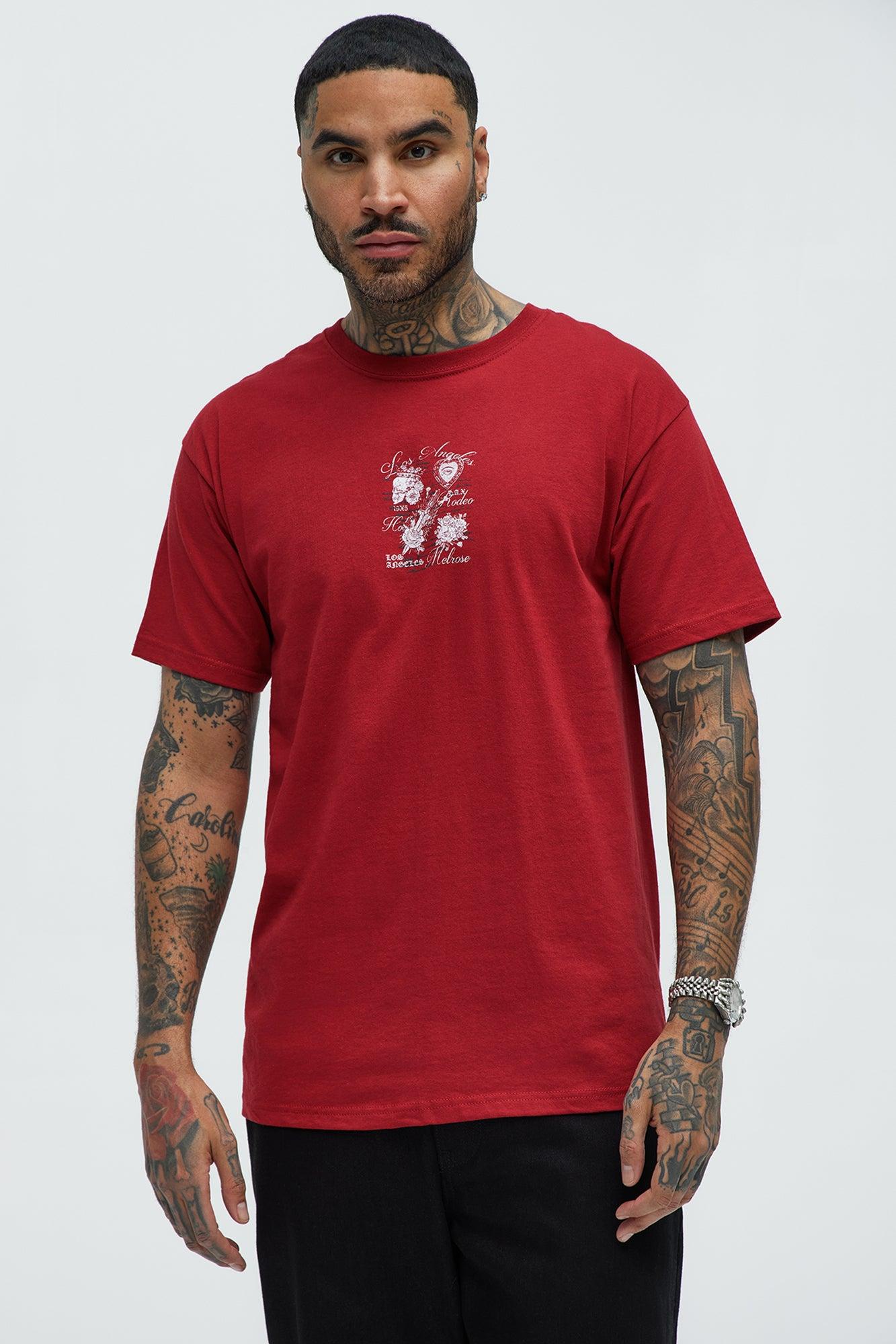 LA Royality Short Sleeve Tee - Red Product Image