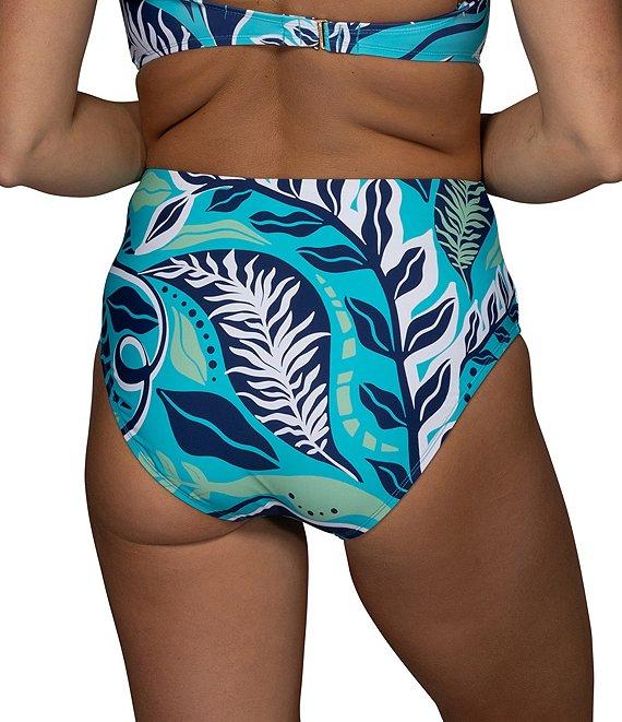 Jantzen Garden Tummy Control High Waist Swim Bottom Product Image