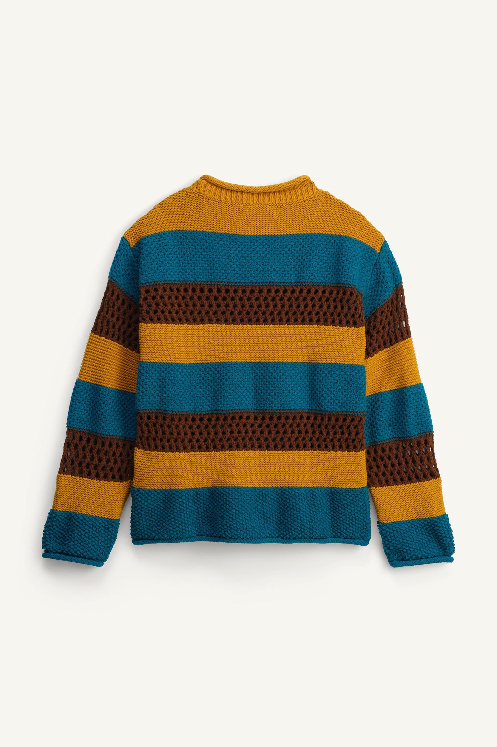 LIMITED EDITION COMBINED TEXTURES SWEATER Product Image