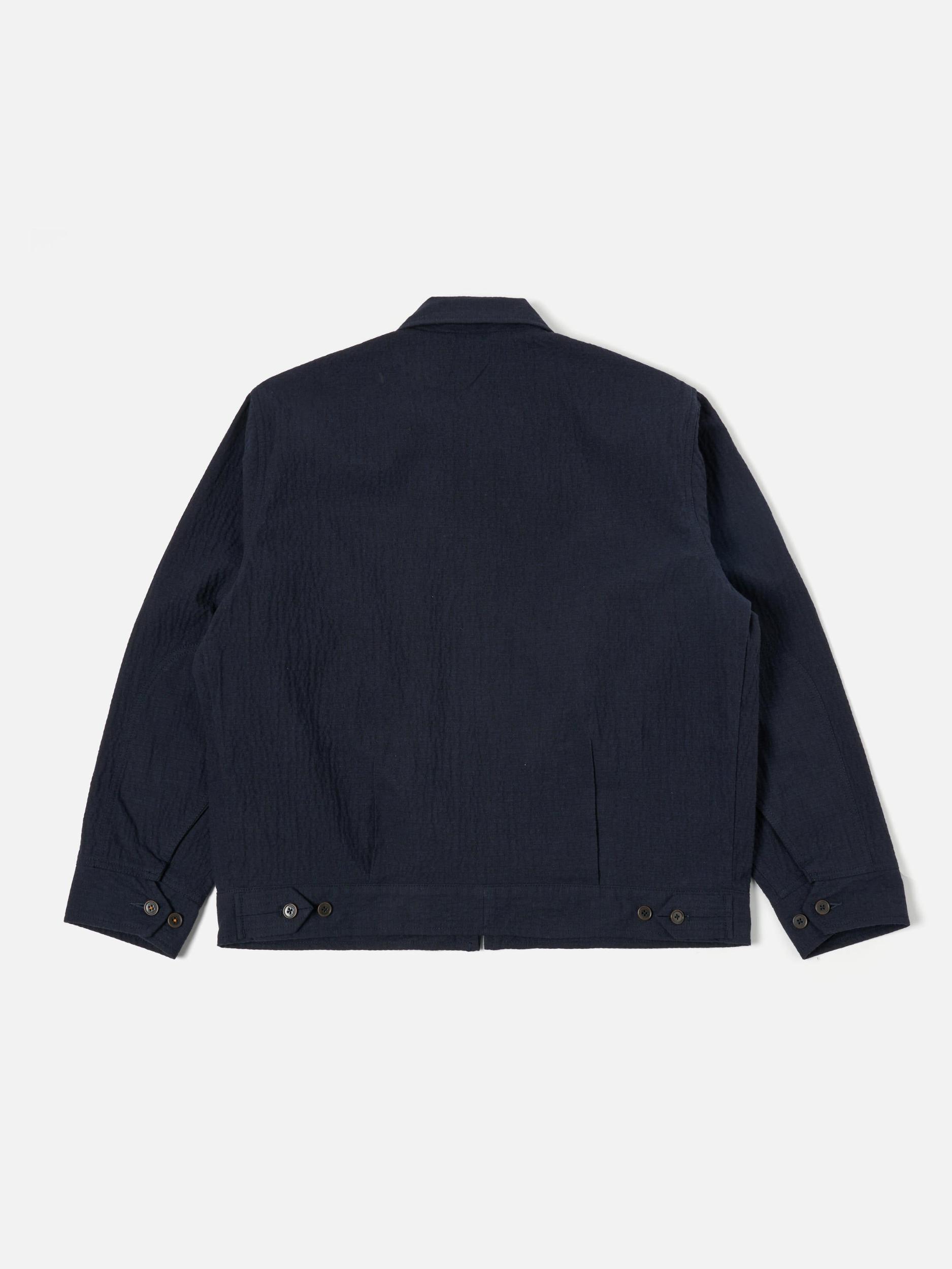 Universal Works E130 Jacket in Dark Navy Ospina Cotton Product Image