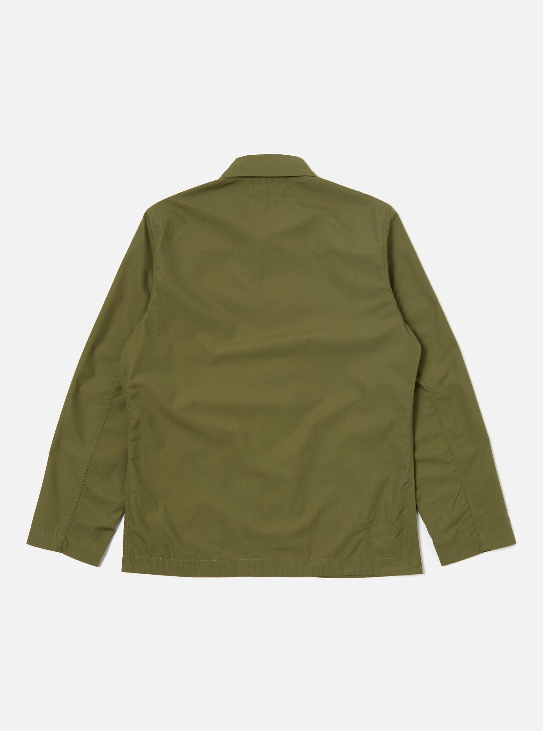 Olive Recycled Polytech Bakers Jacket Product Image