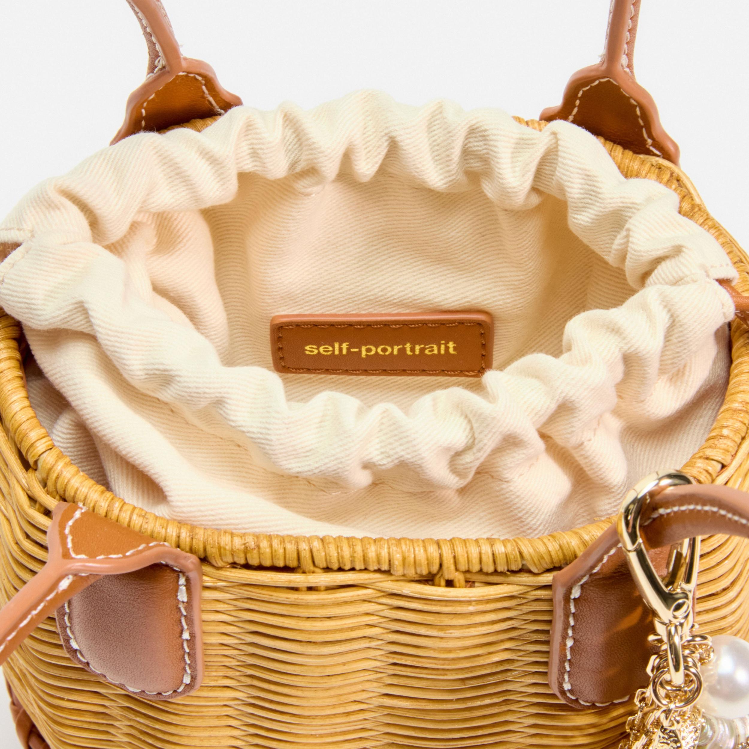 Rattan Charm Shoulder Bag Product Image