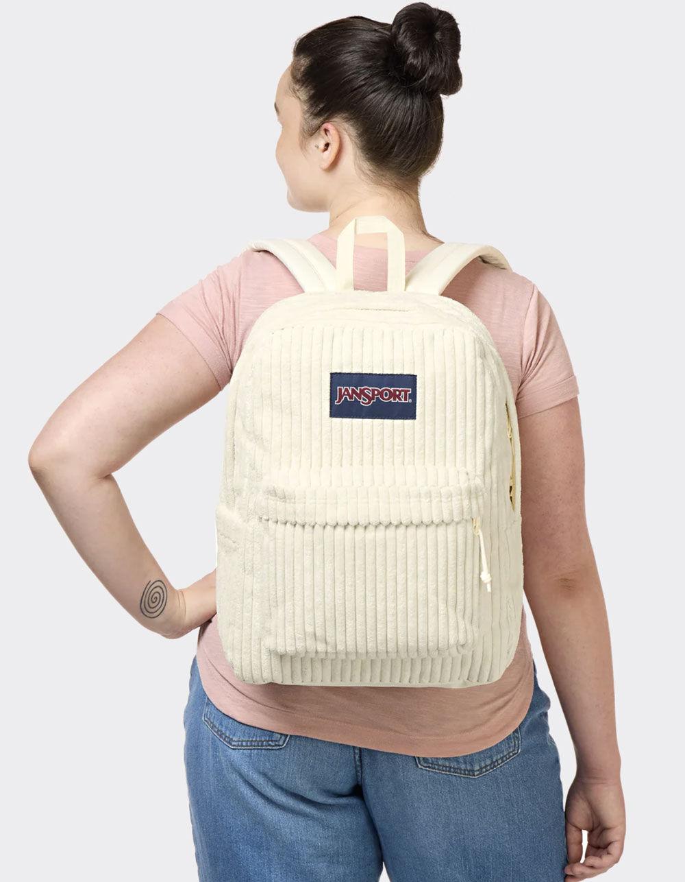 JANSPORT SuperBreak Plus FX Backpack - SURREAL CORDUROY COCONUT Product Image