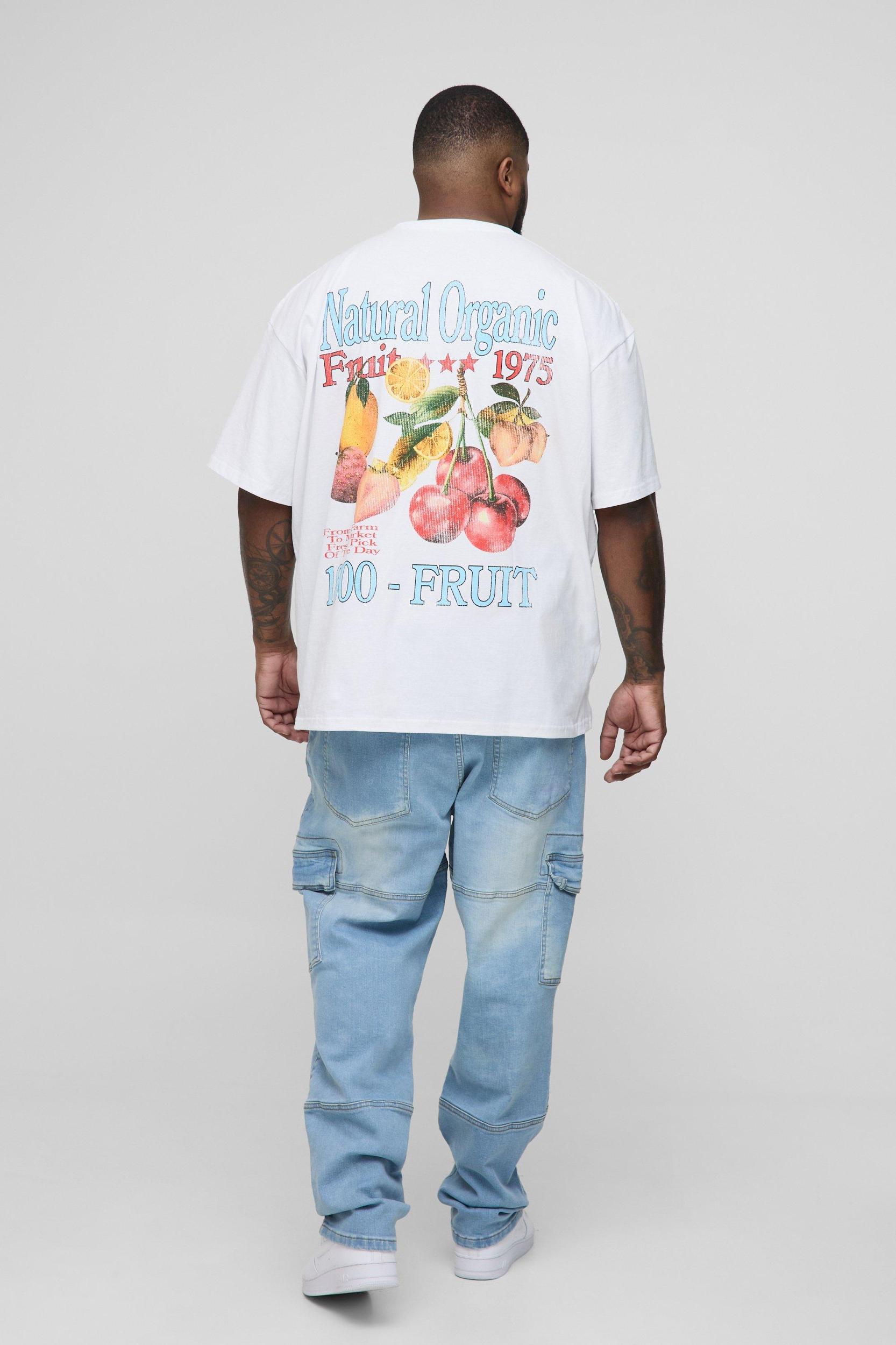 Plus Seam Detail Cargo Slim Fit Jeans | boohooMAN USA Product Image