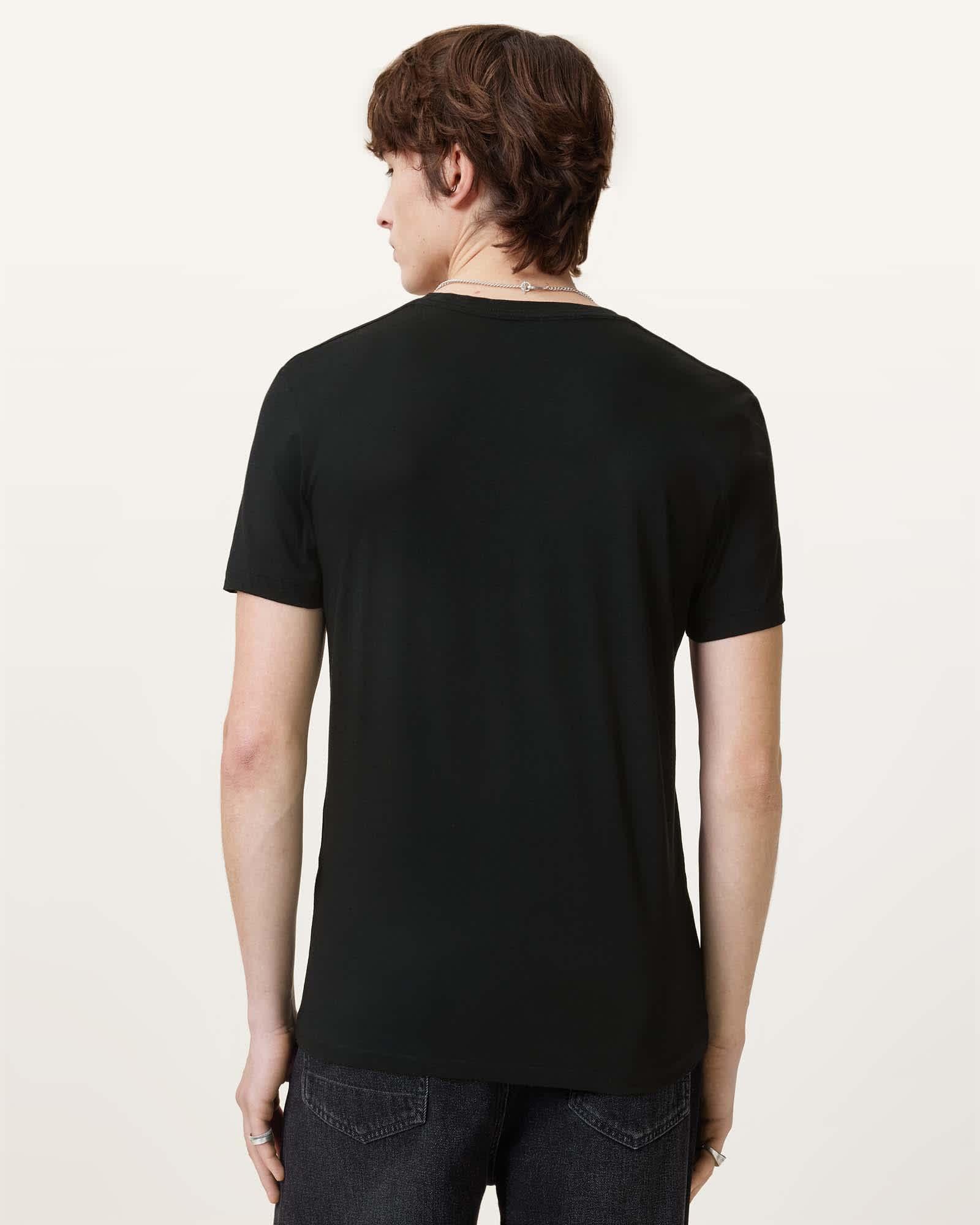 Tonic Crew Neck Slim Ramskull T-Shirt Product Image