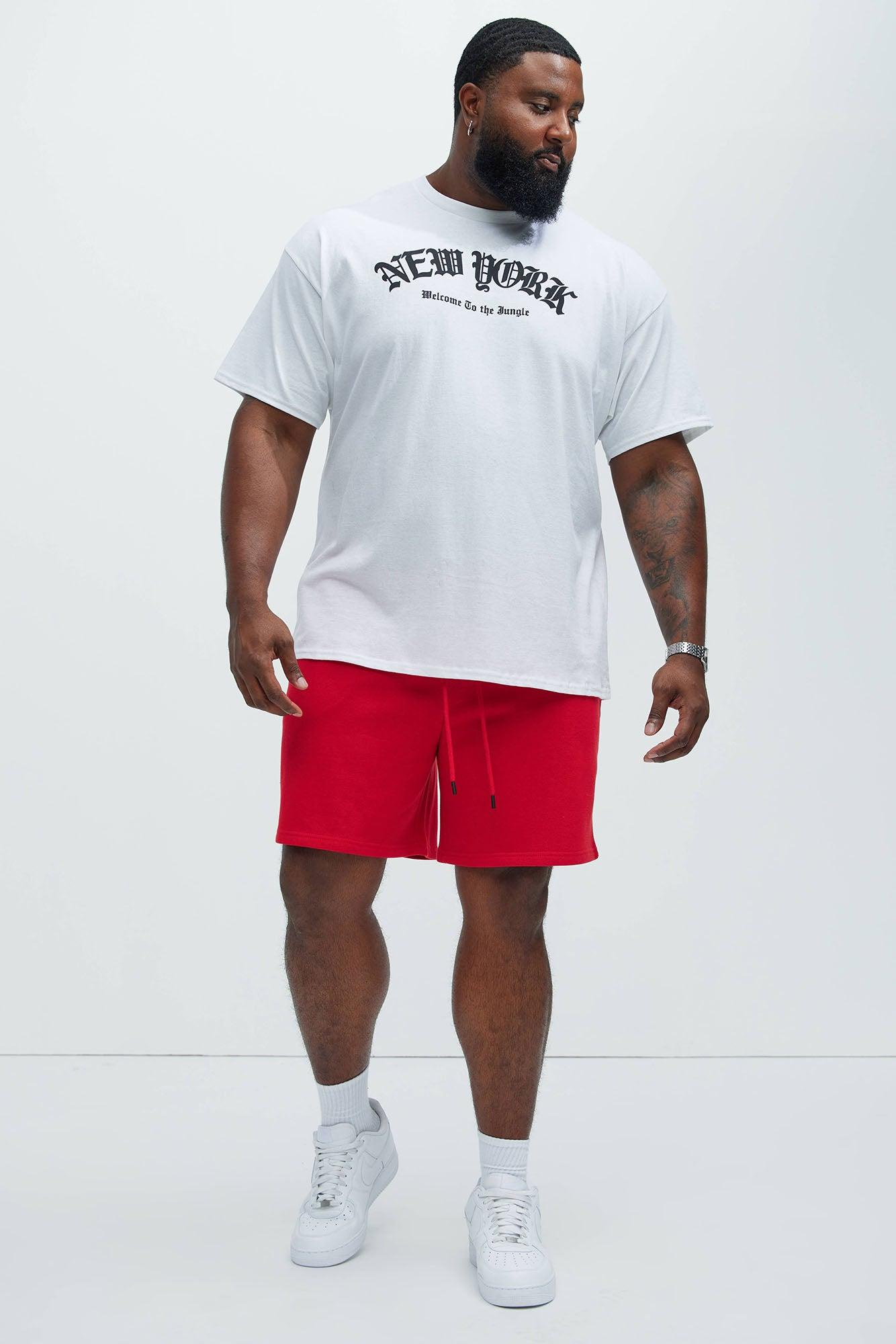 Tyson Sweatshort - Red Product Image