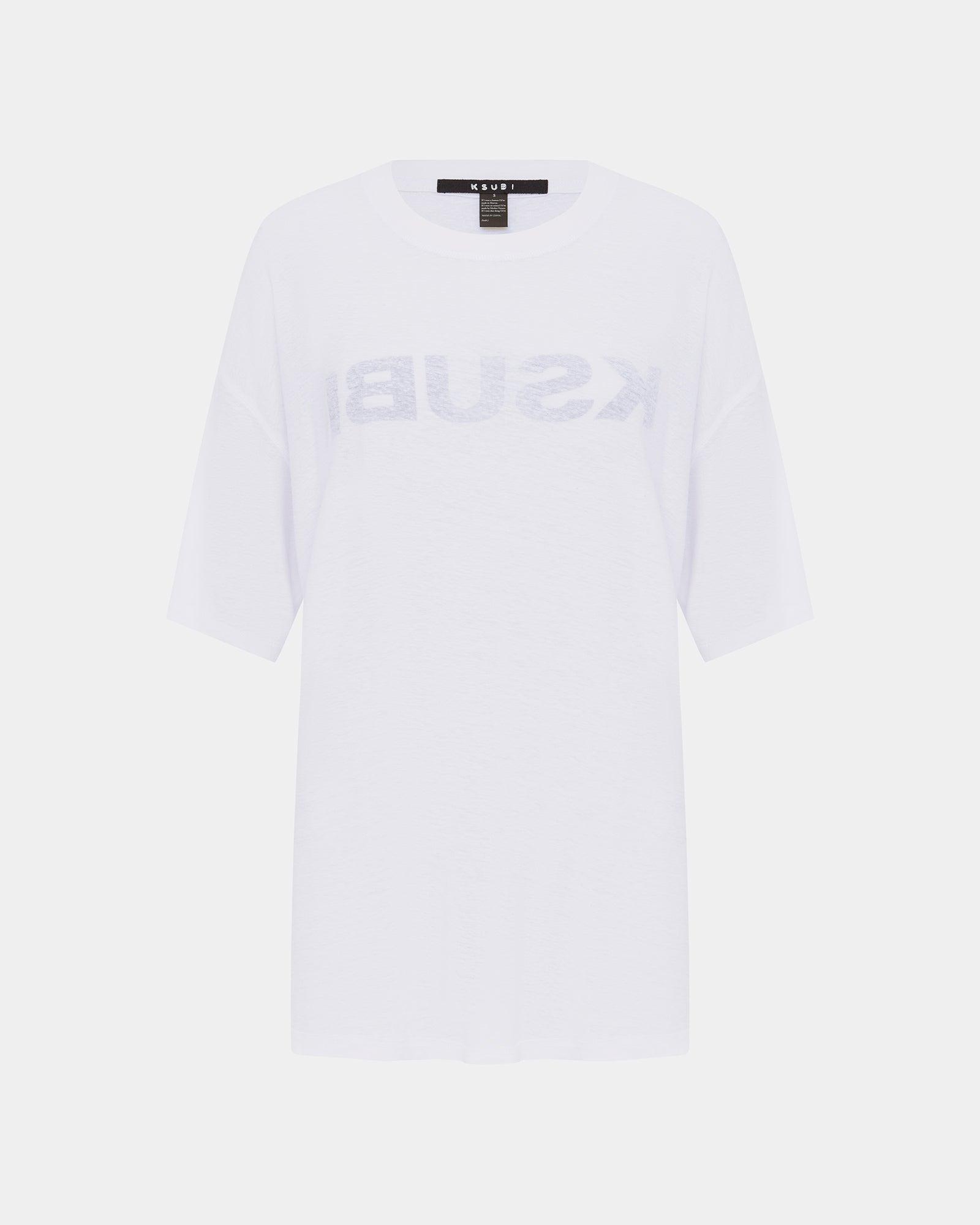 REVERSE IT OH G SS TEE WHITE Female Product Image