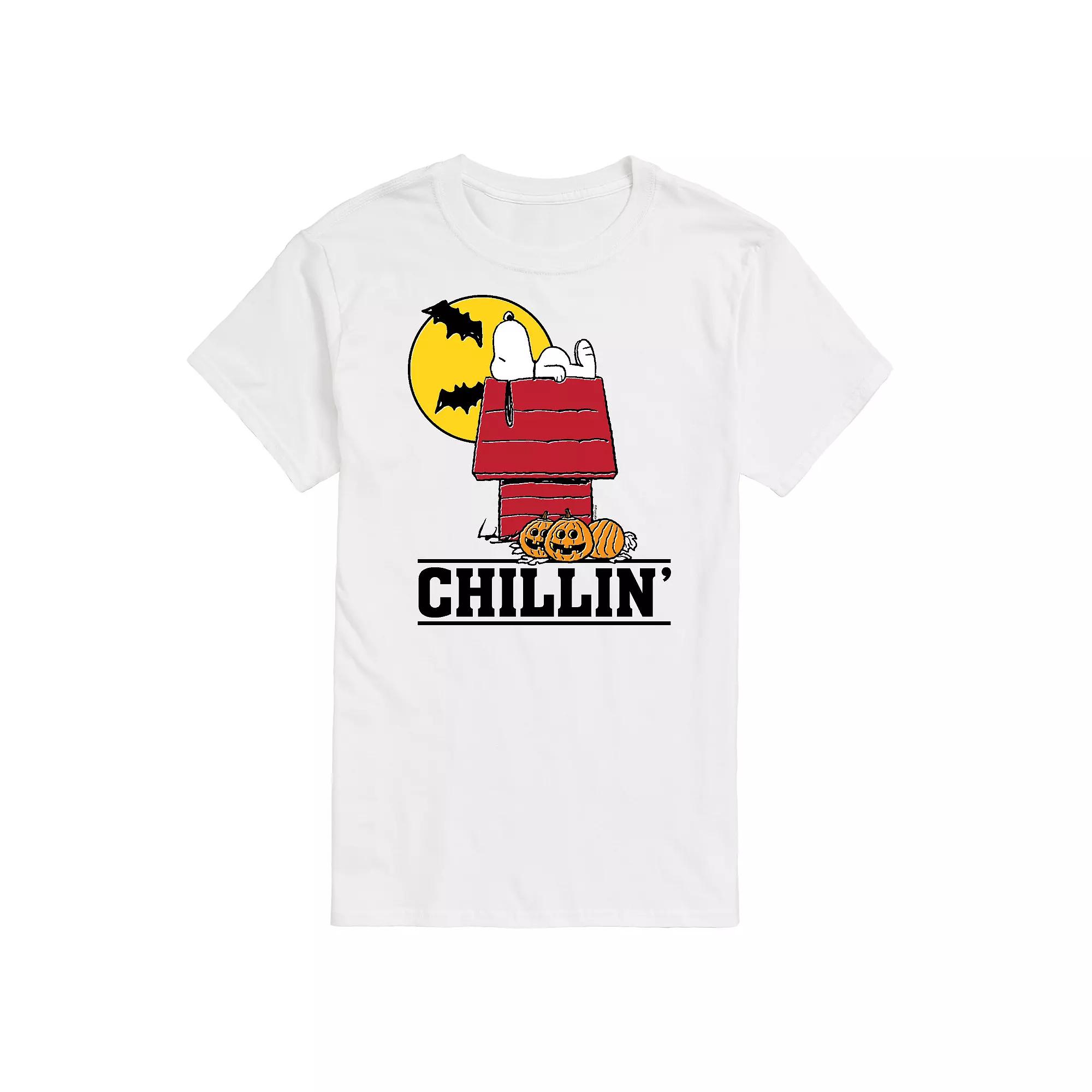 Big & Tall Peanuts Chillin Tee, Men's,  Product Image