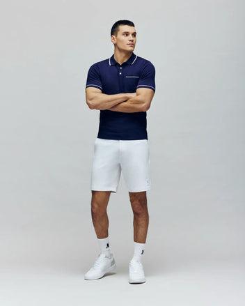 MENS LONGFORD FINE KNIT POLO - B6E500F200 Male Product Image