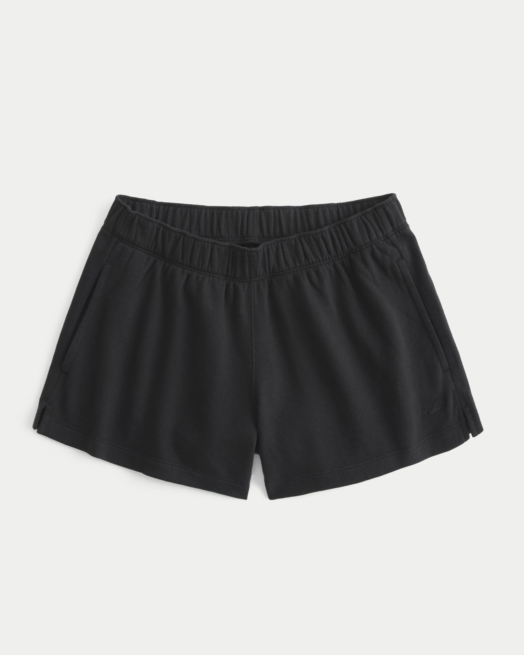 Adjustable-Rise Fleece Shorts Product Image