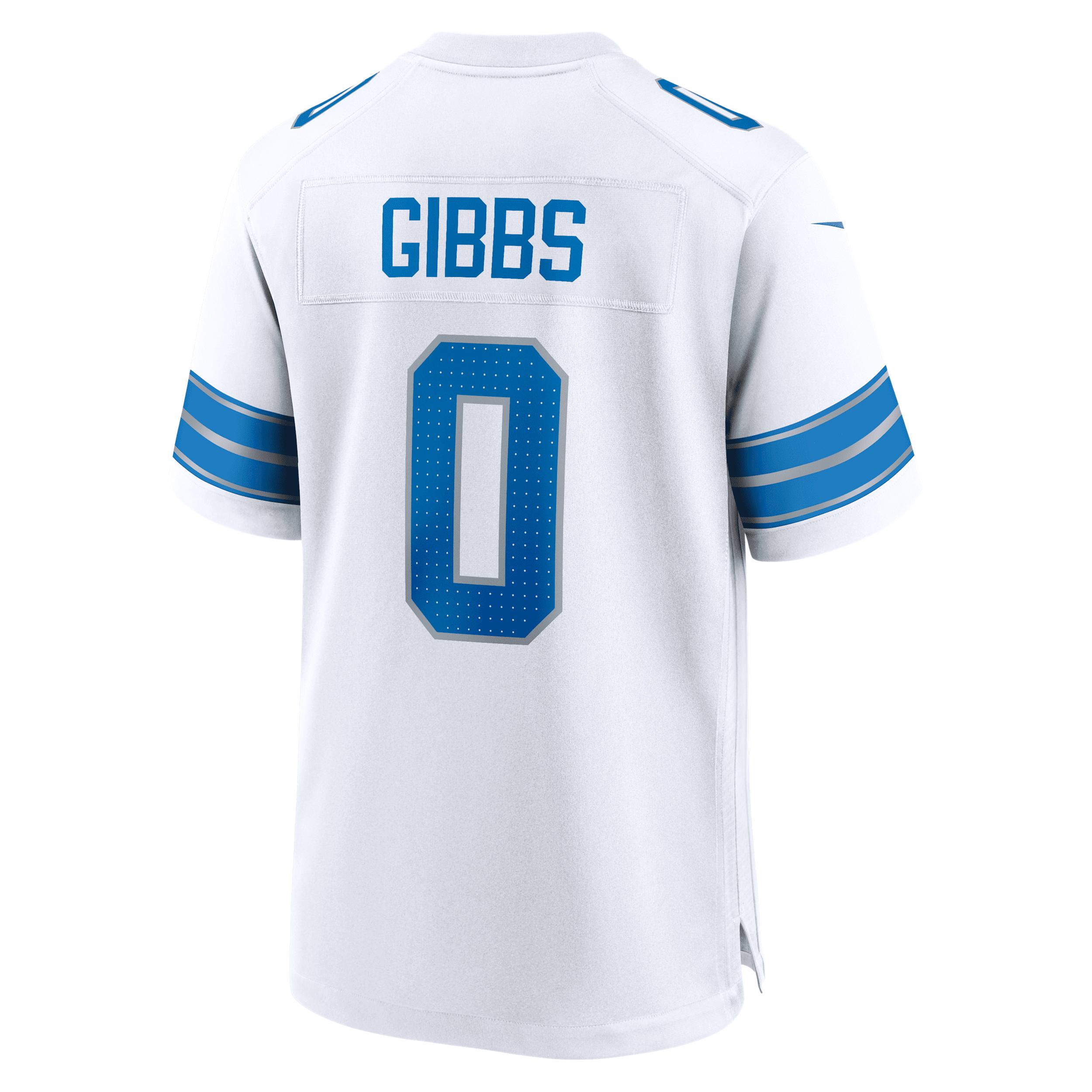 Jahmyr Gibbs Detroit Lions Nike Mens NFL Game Jersey | 67NM0B9P9JF-DEC Product Image