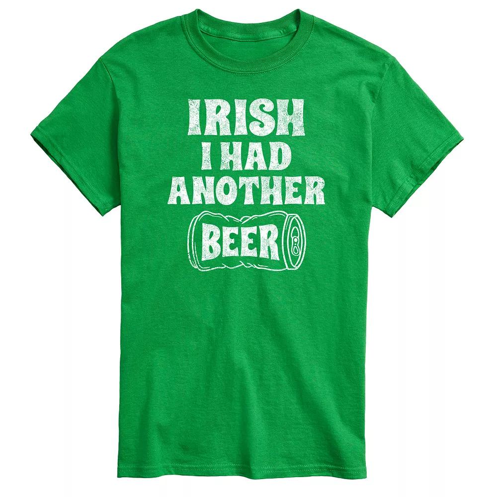 Big & Tall Irish Had Another Beer Tee, Men's,  Product Image