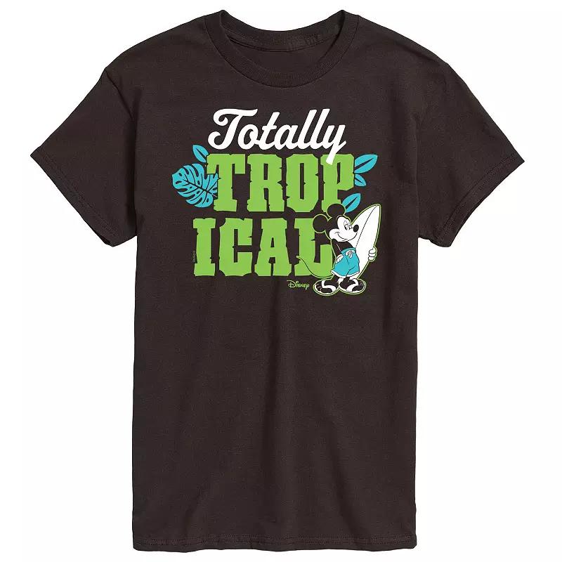 Disney's Mickey Mouse Men's Totally Tropical Graphic Tee,  Product Image