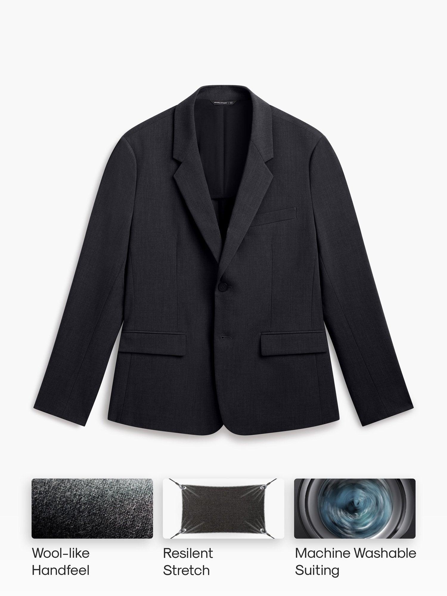 Men's Velocity Suit Jacket - Black (MPS) Product Image