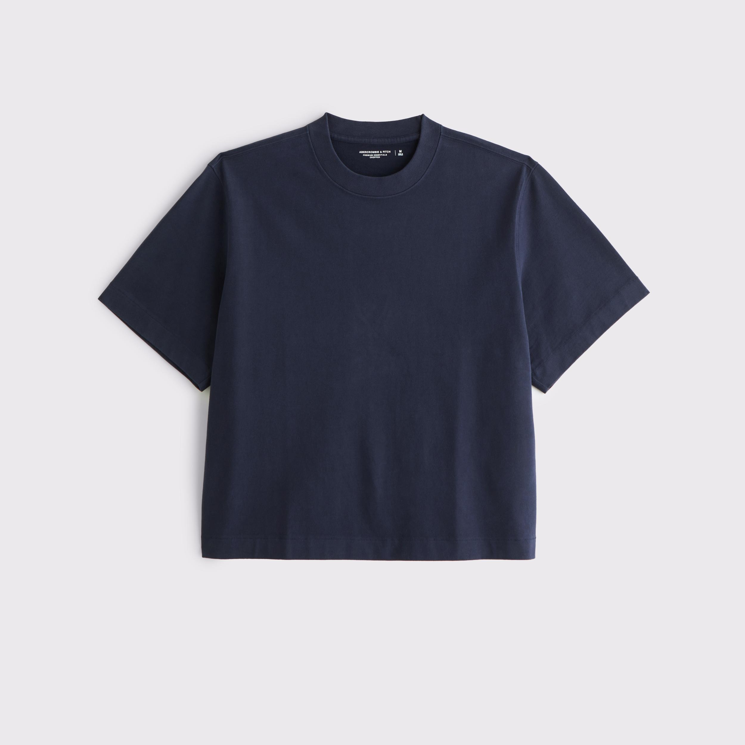 Premium Heavyweight Cropped Tee Product Image