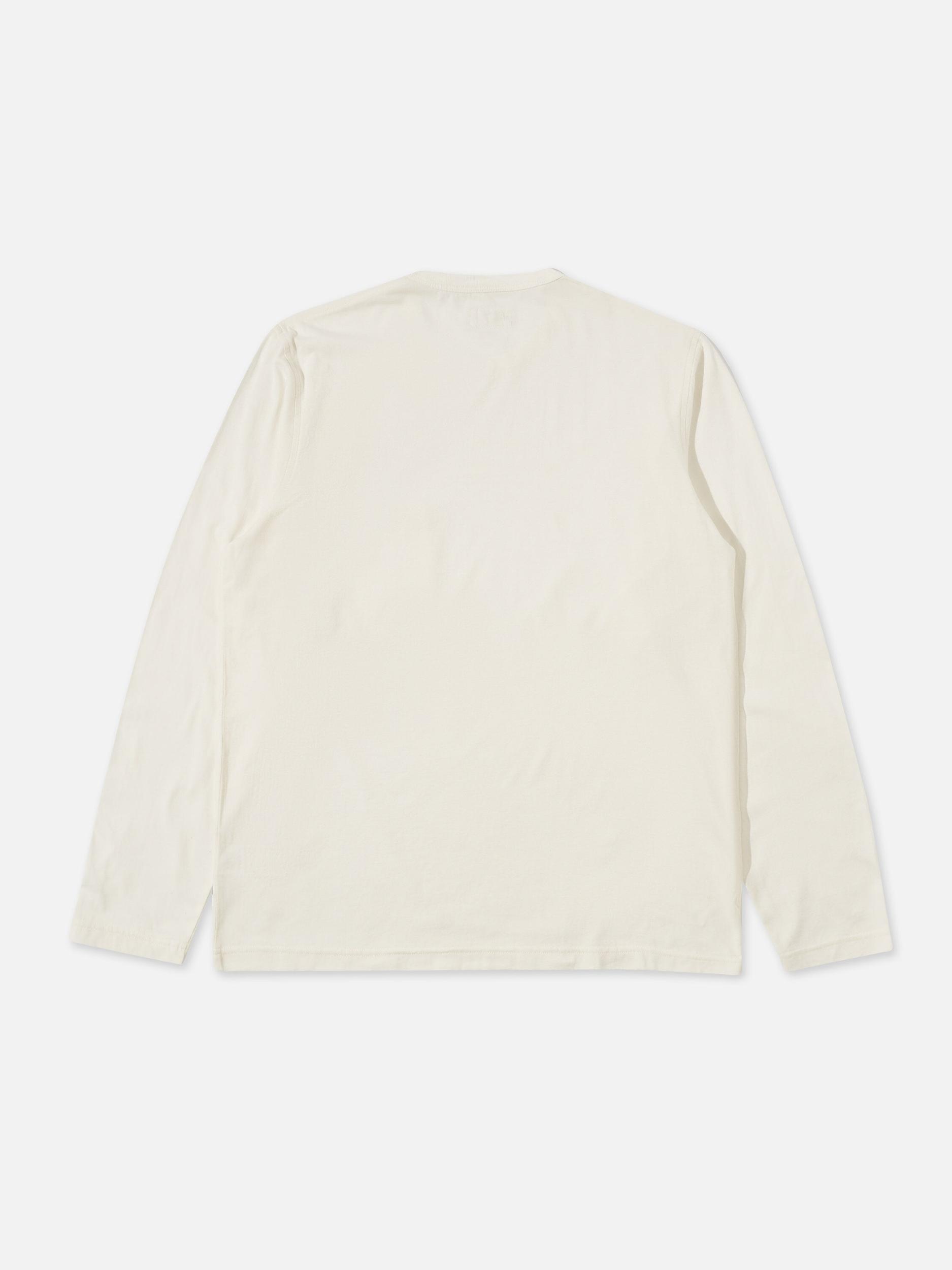 Ecru Single Jersey L/S Tee Product Image