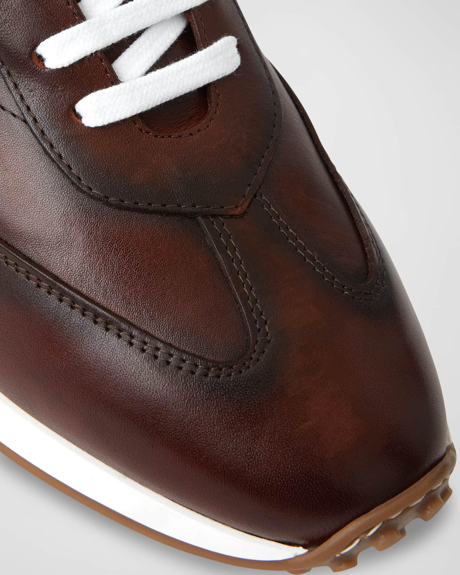 Men's Duccio Leather Running Sneakers Product Image
