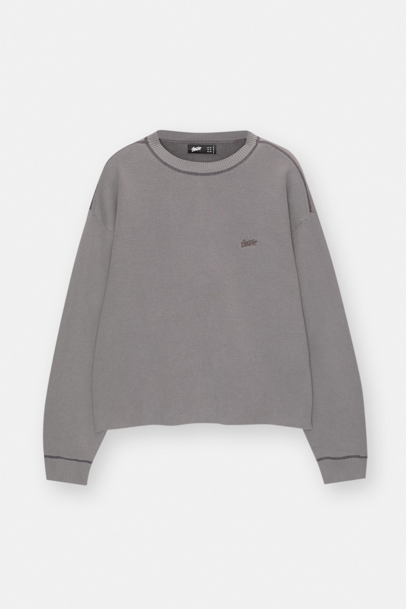 STWD sweater with seam details Product Image