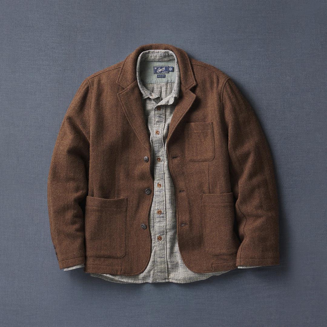 Swire Wool Blazer - Chestnut Product Image