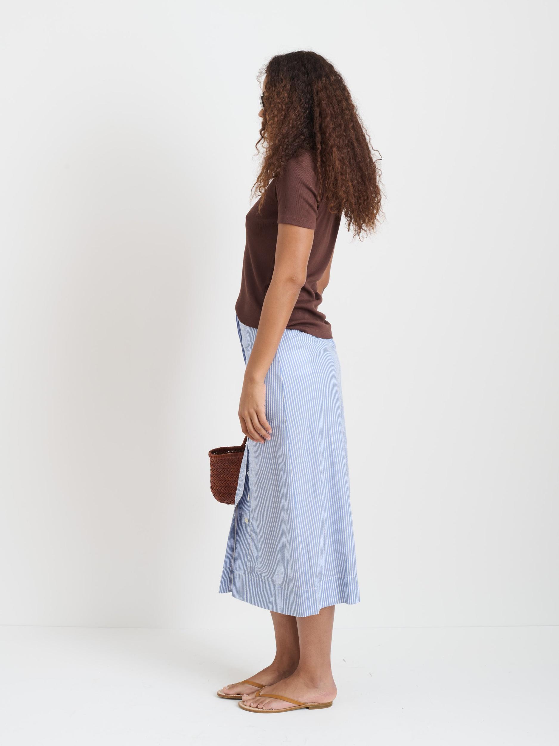 Carolyn Tee In Fine Rib Product Image