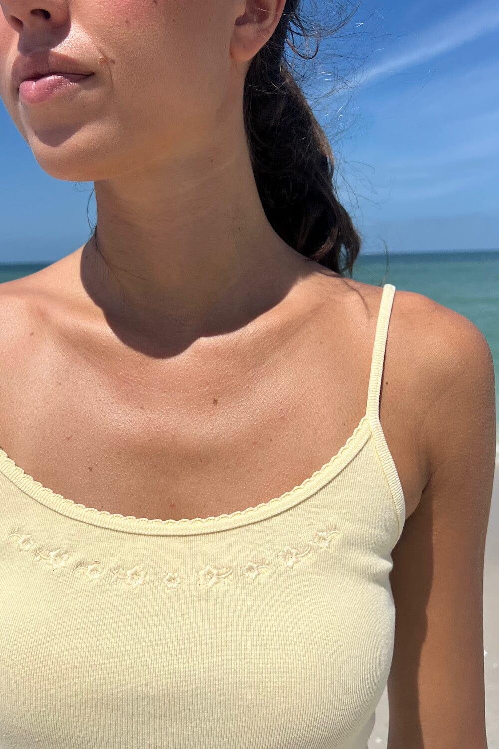 Skylar Flowers Scalloped Tank Product Image