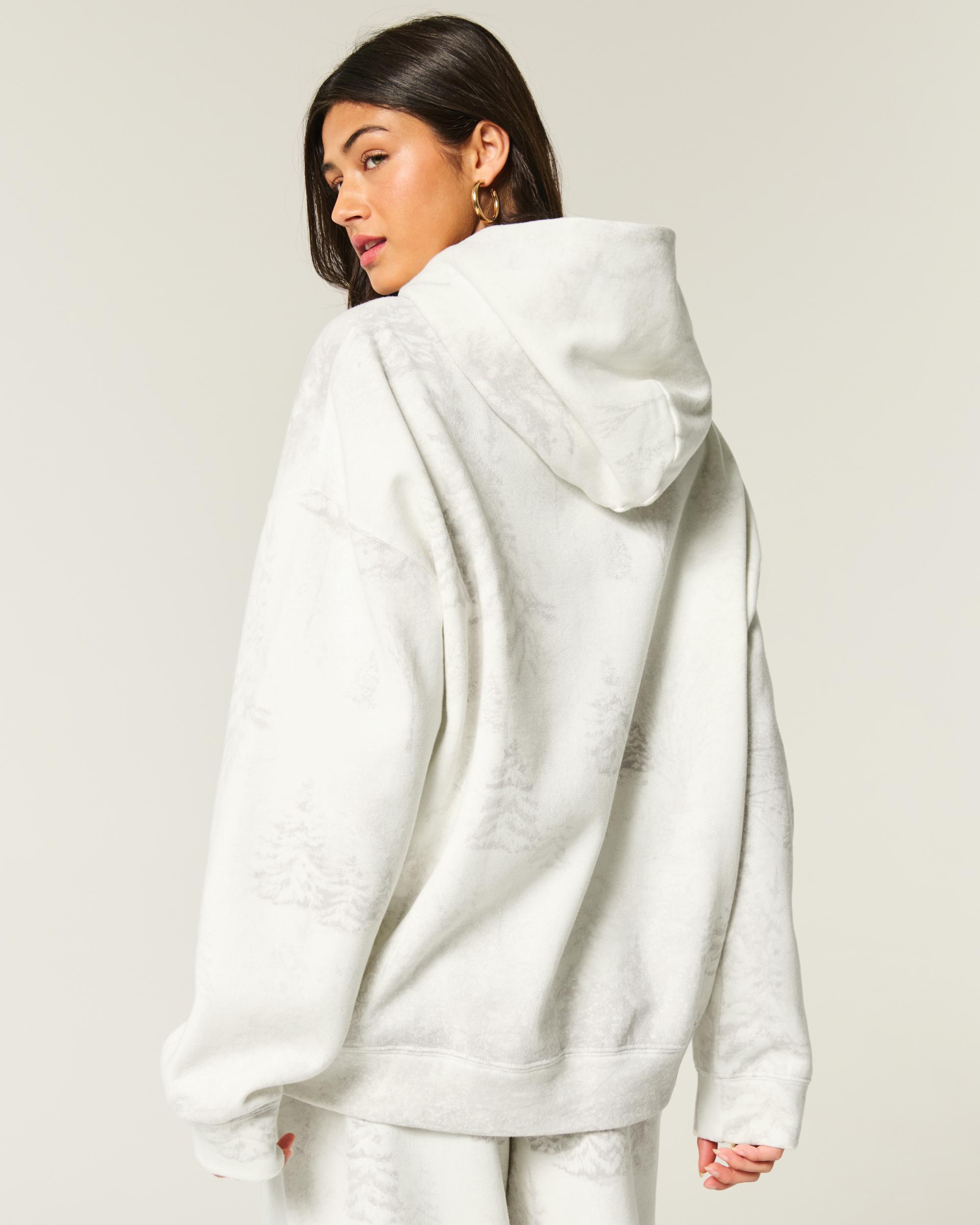 Oversized Hoodie with Hood Detail Product Image