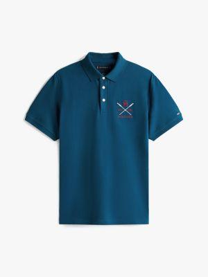 Regular Fit Rowing Crew Logo Polo Product Image
