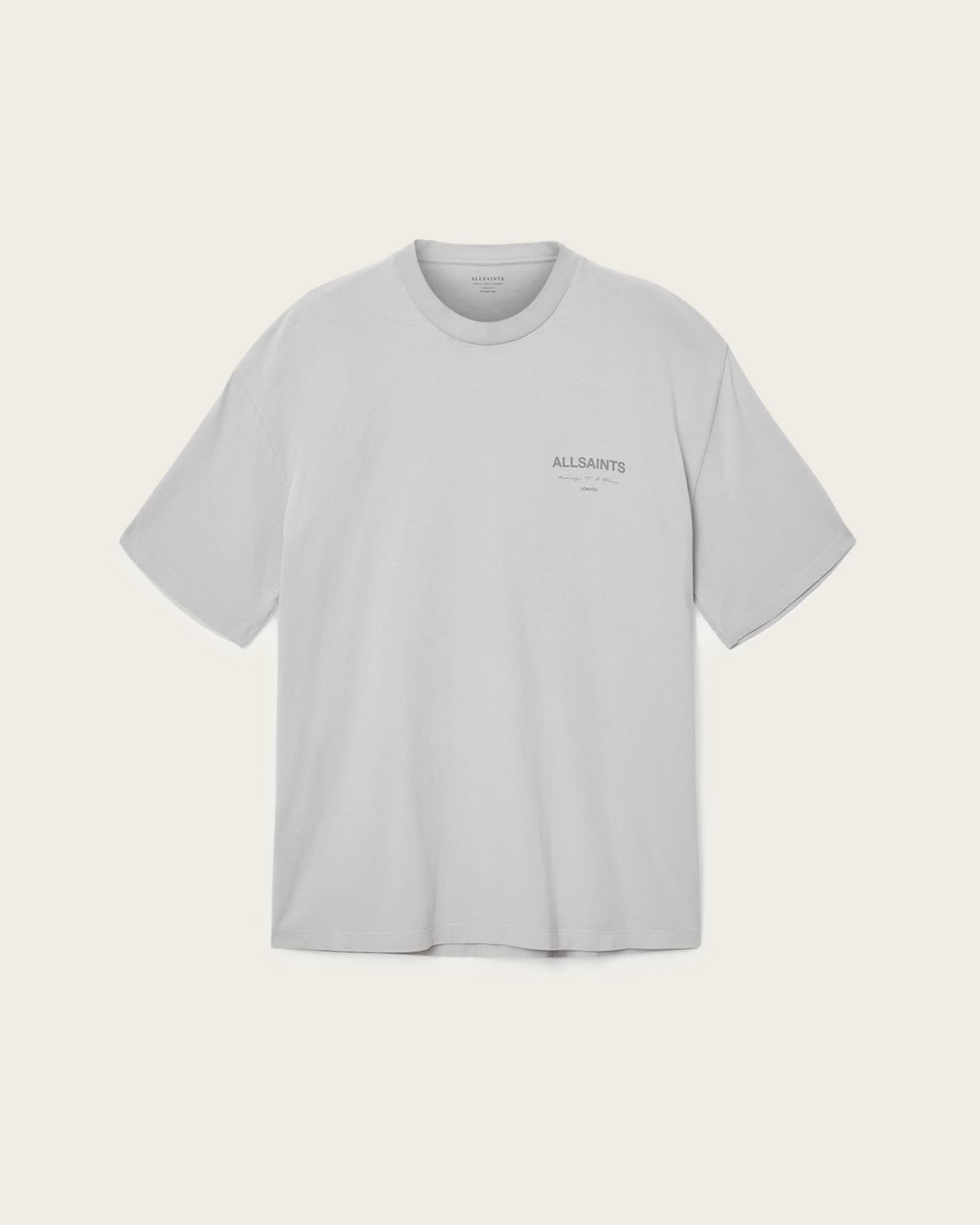 Future Short Sleeve T-Shirt CARBON GREY | ALLSAINTS US Product Image