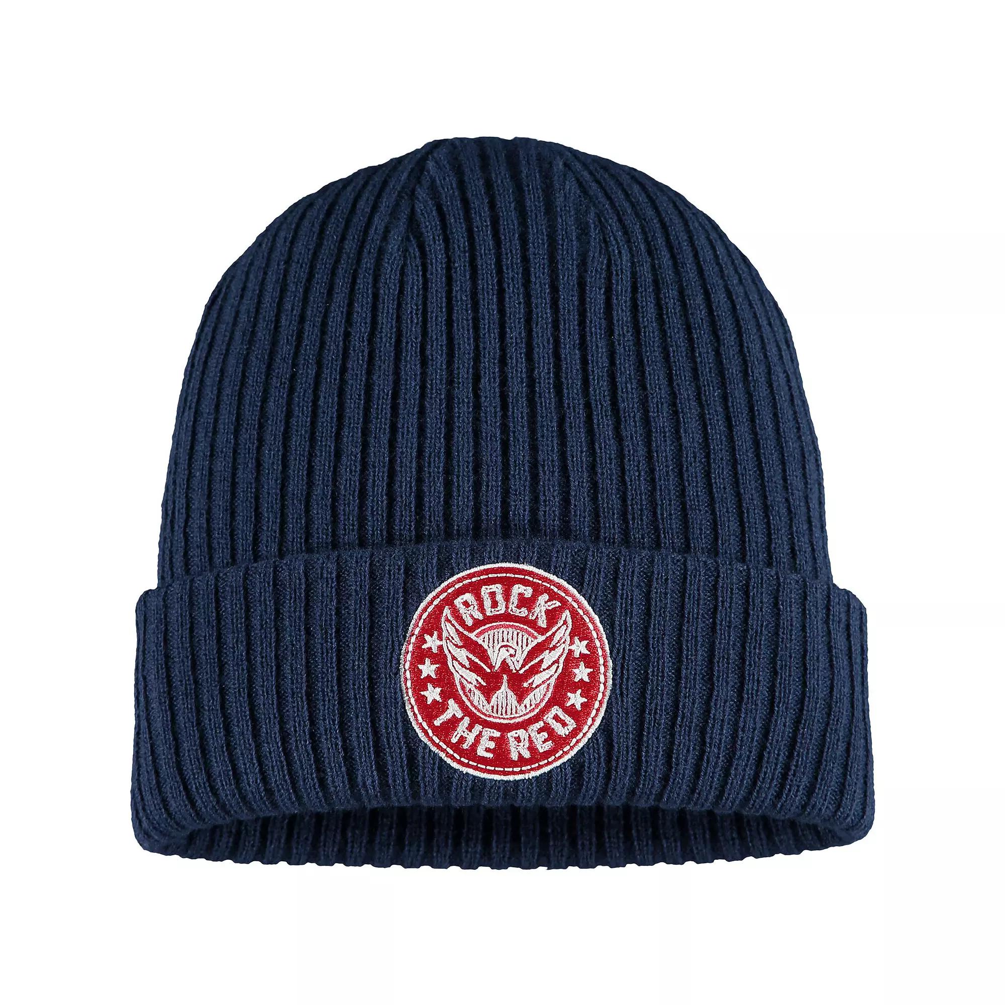 Mens Fanatics Branded Washington Capitals Hometown Cuffed Knit Hat, Blue Product Image