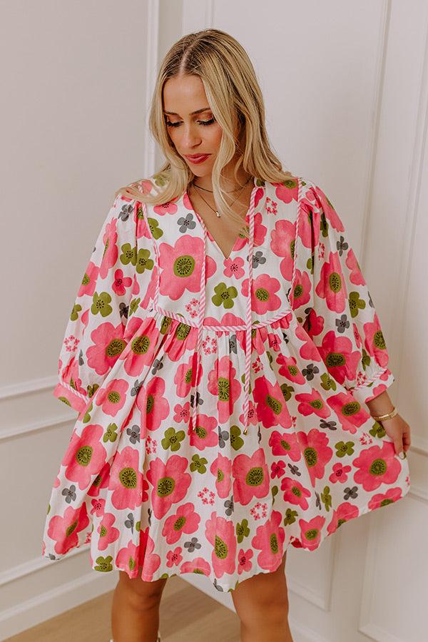 Happy Blooms Floral Mini Dress Product Image
