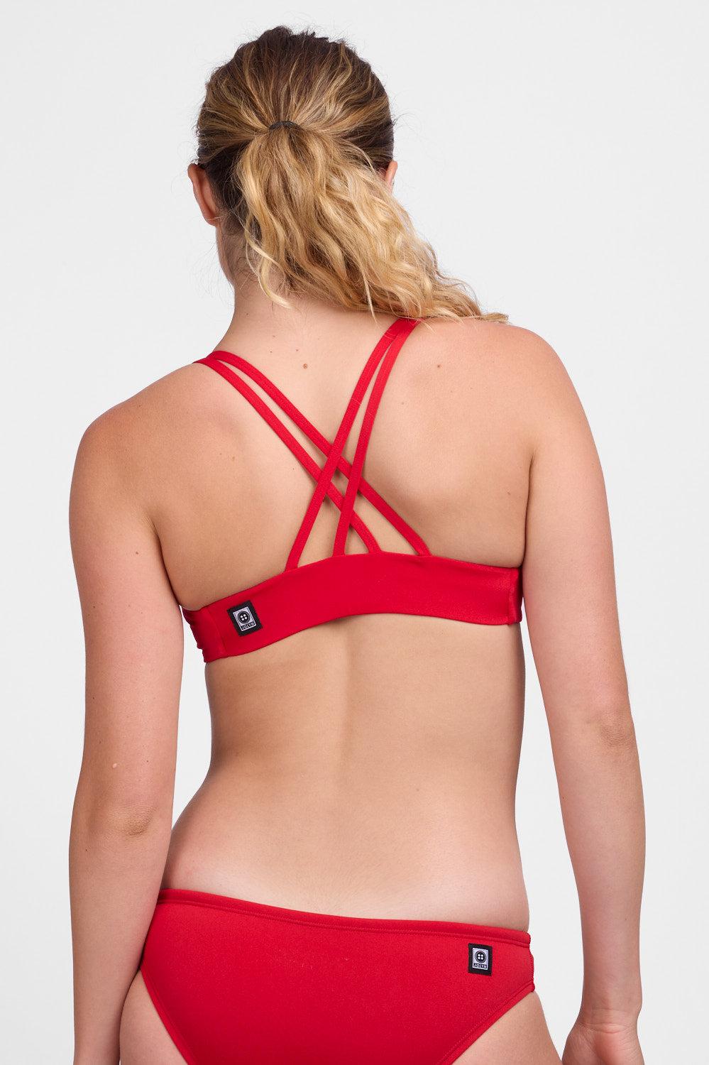 Fendrick Bikini Top - Red Female Product Image