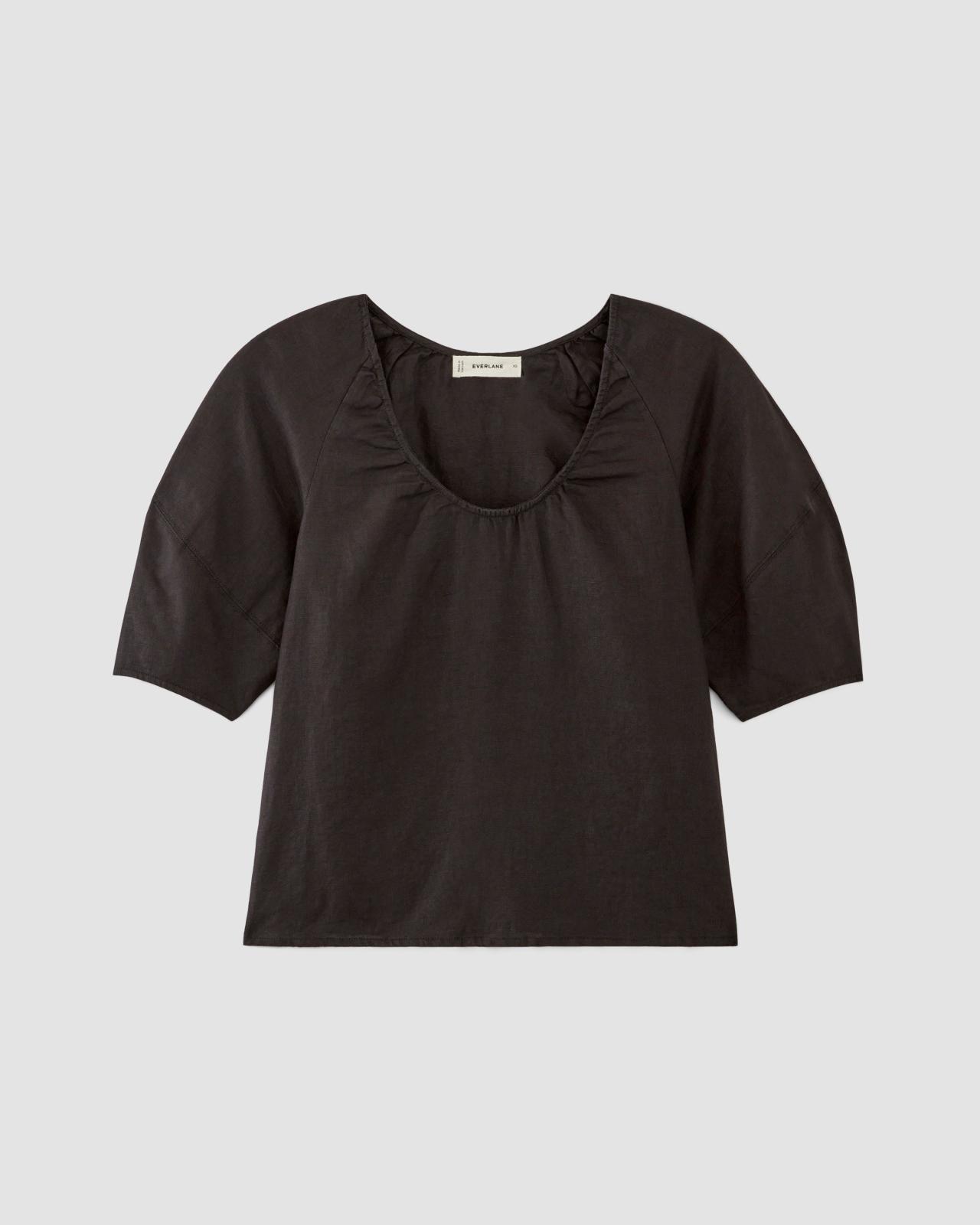 The Scoop Top in Linen Product Image