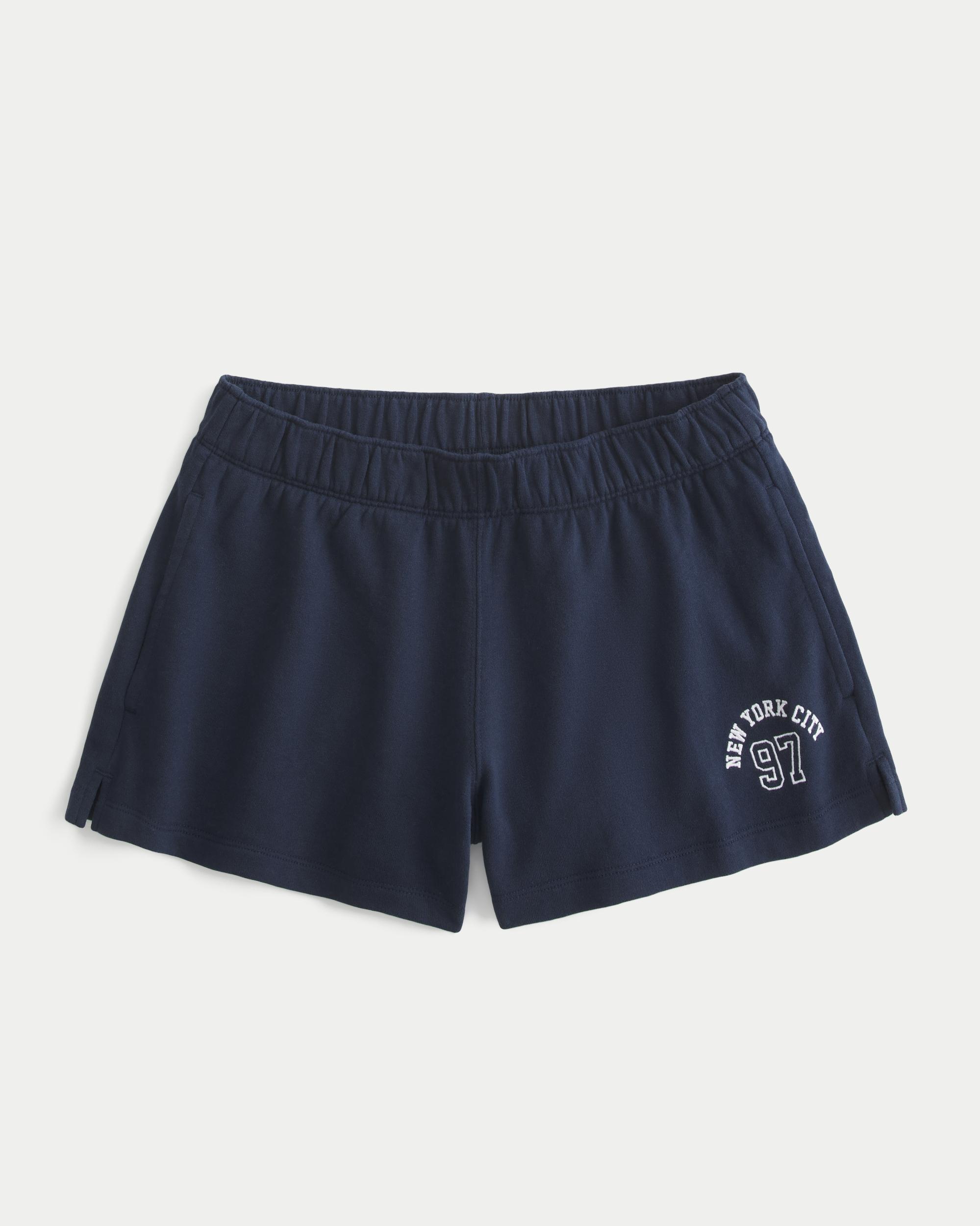 Adjustable-Rise Fleece Shorts Product Image