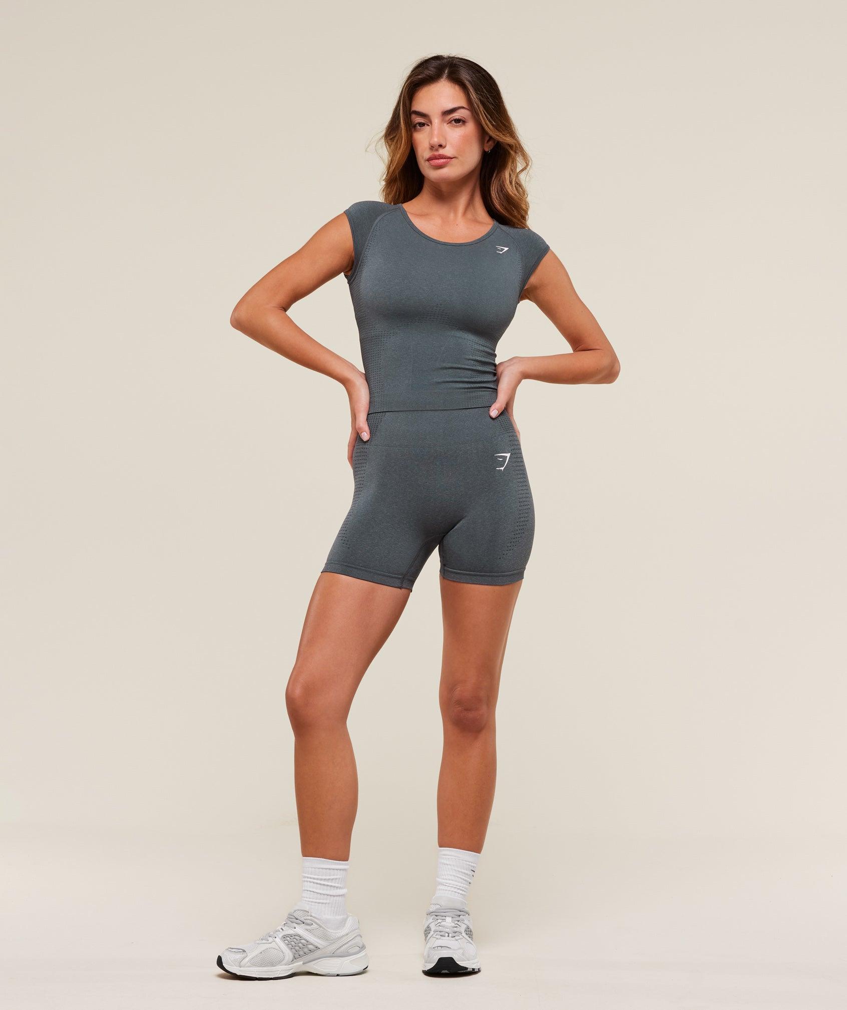 Gymshark Vital Soft Short - Strong Grey/Marl Female Product Image