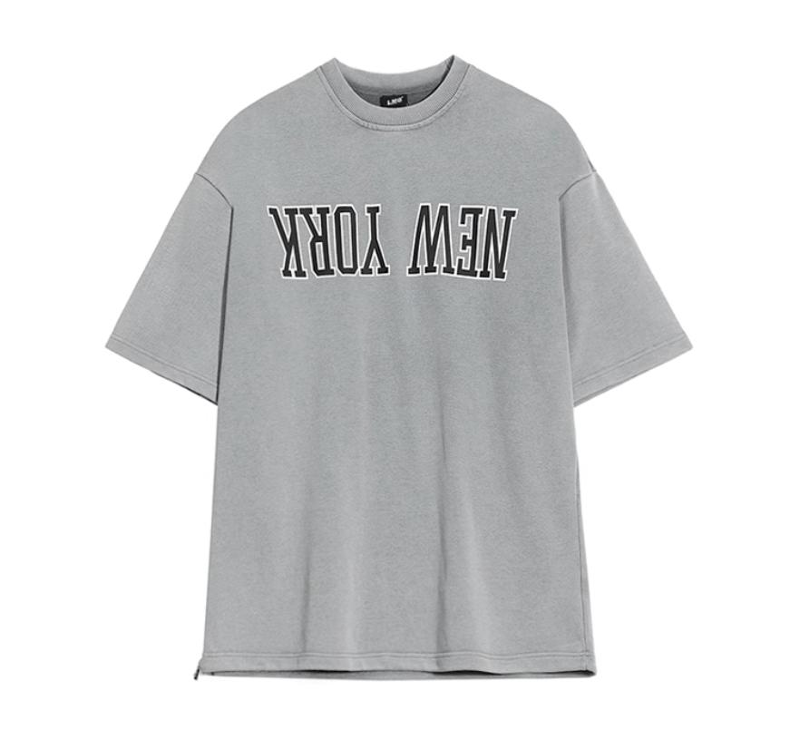 RT No. 11716 UPSIDE DOWN NEW YORK HALF SLEEVE SHIRT & SHORTS Product Image