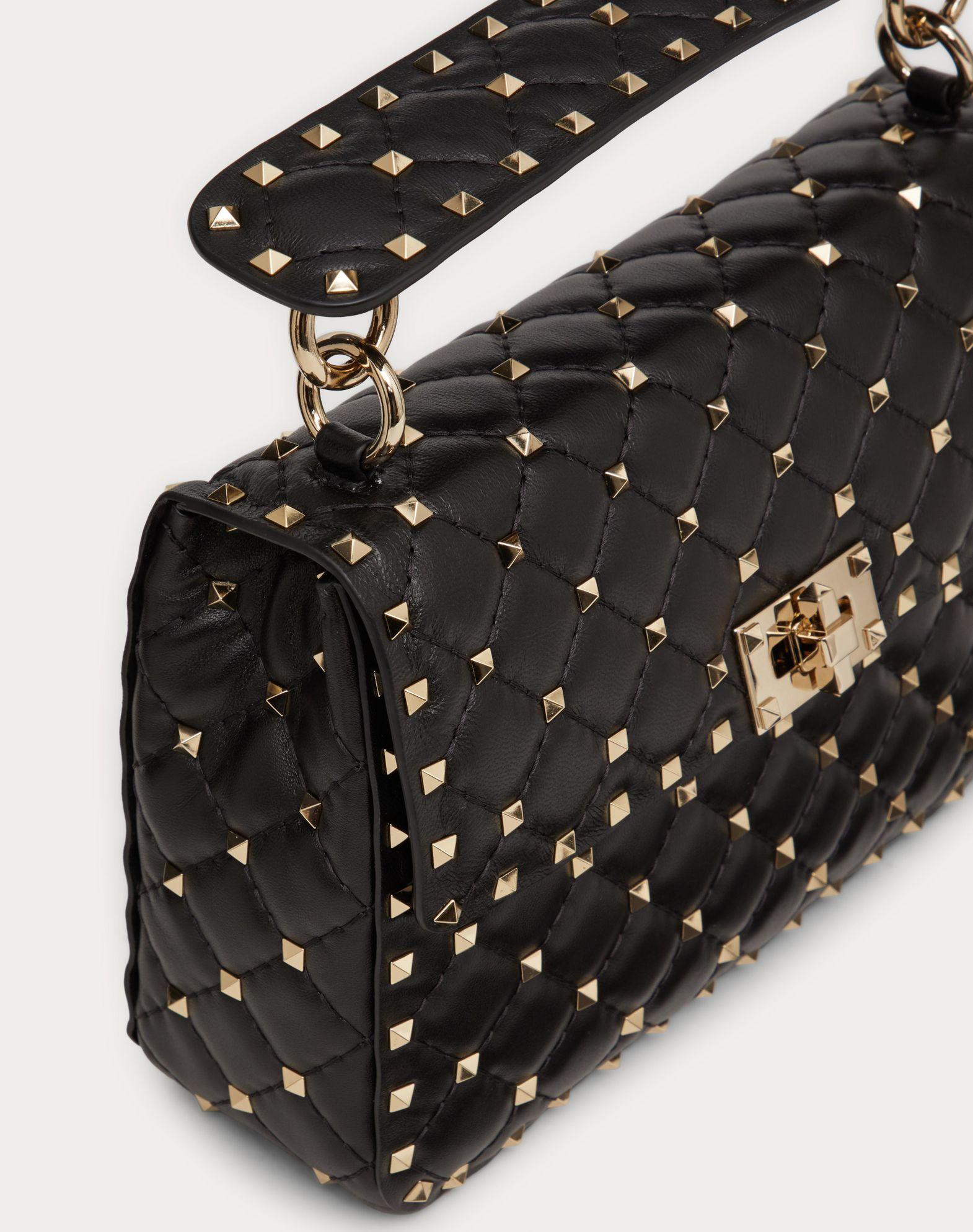 Medium Nappa Rockstud Spike Bag  Product Image