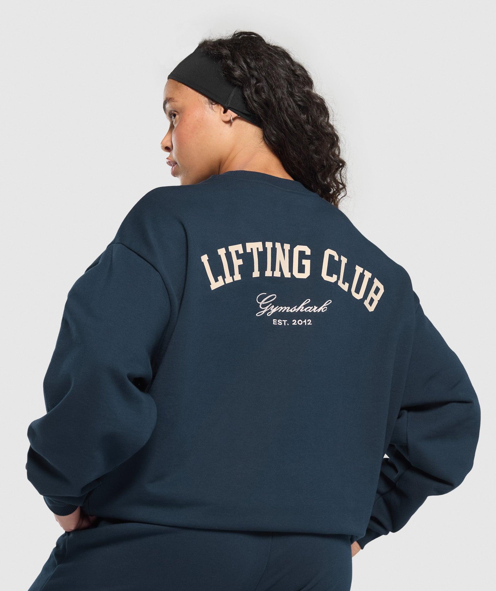 Lifting Club Oversized Sweatshirt Product Image
